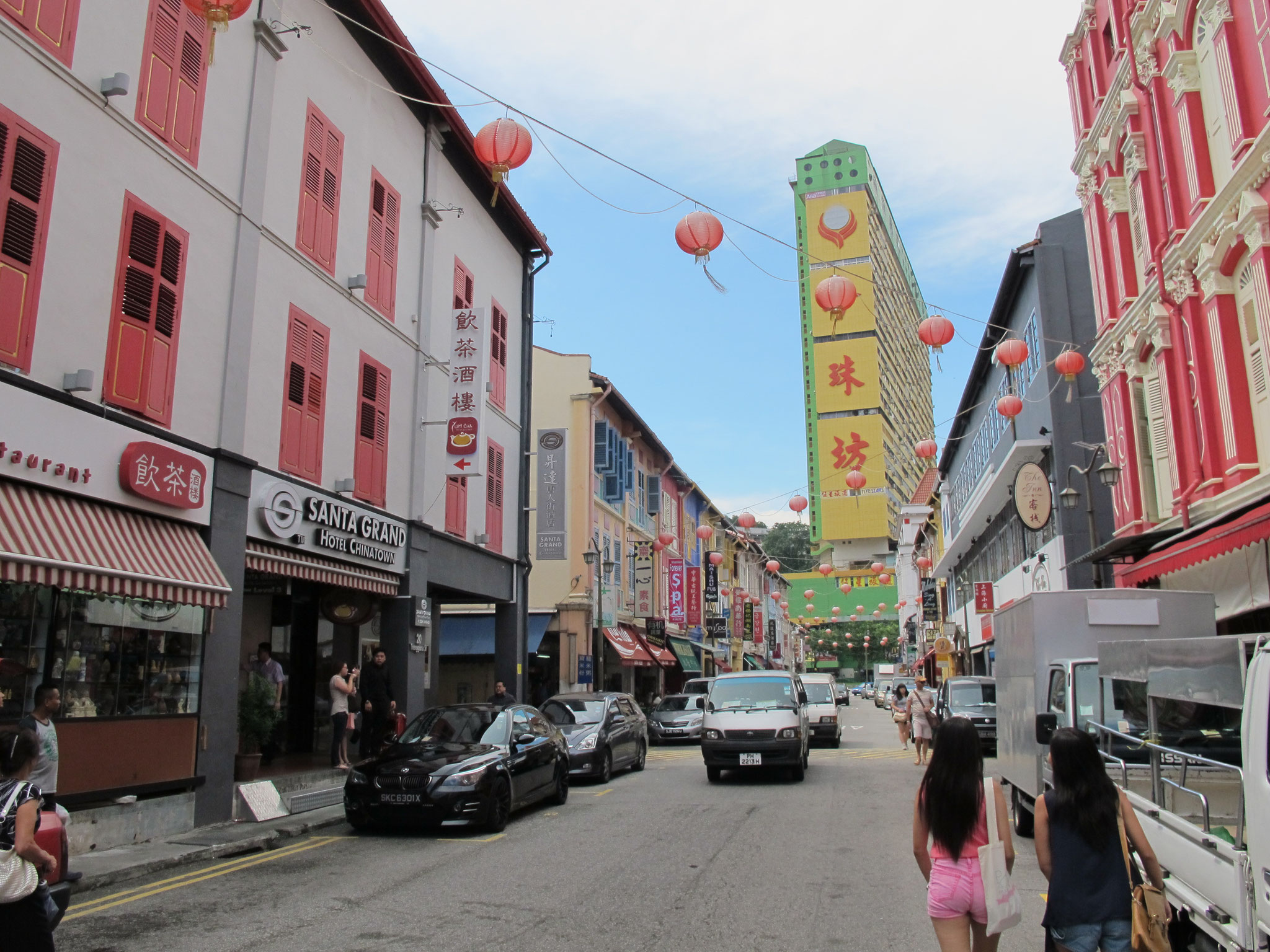 Singapur - Chinatown - das "Pediküre-Erlebnis"