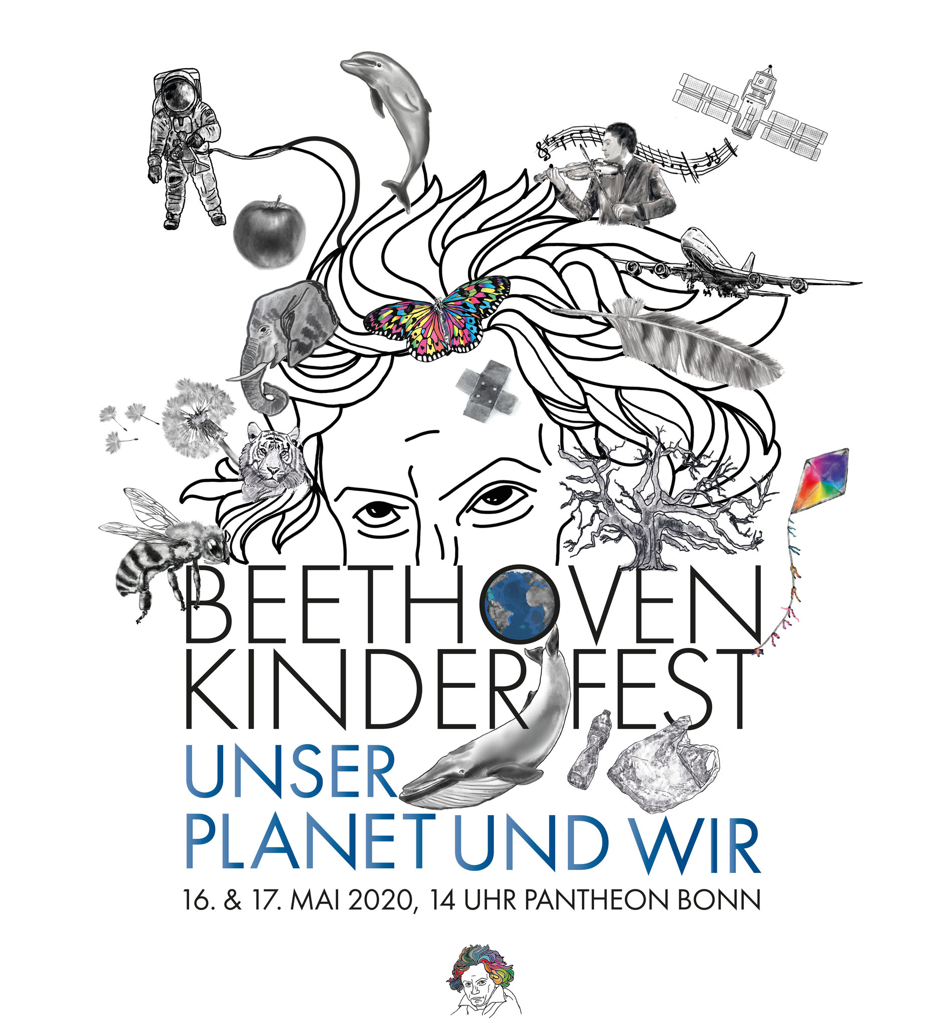 Plakat Beethoven Kinder Fest 2020