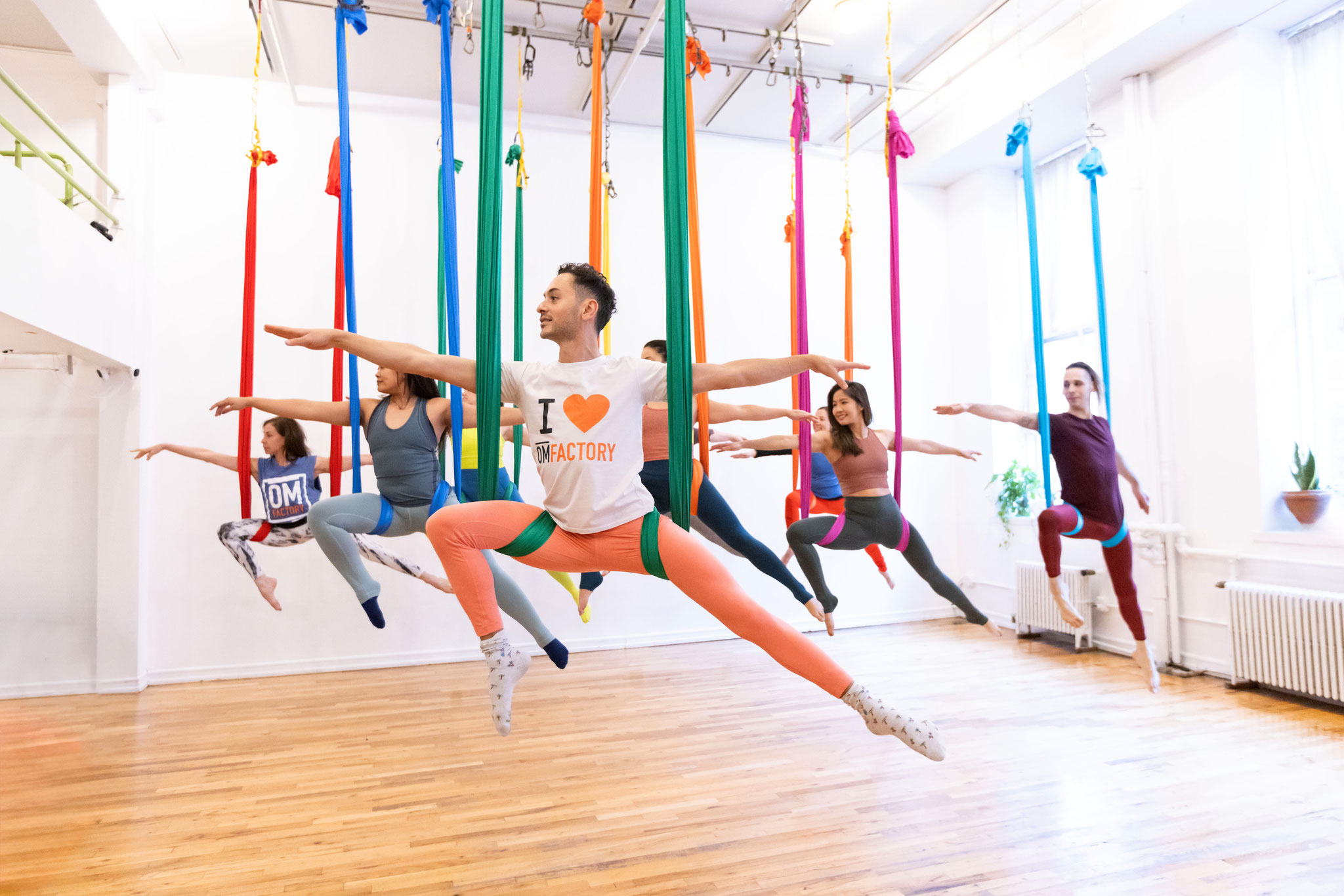 1. Aerial Yoga
