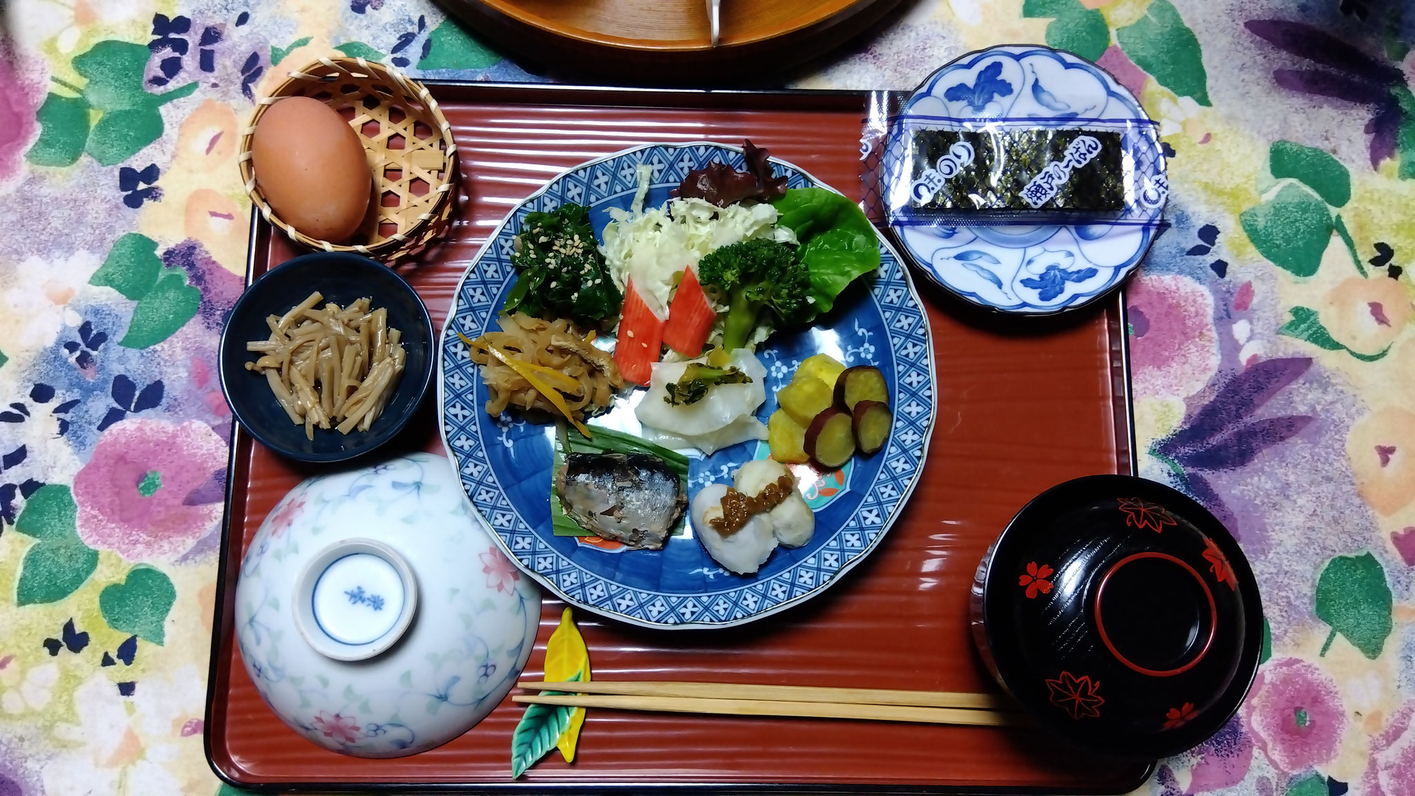 ある日の朝食