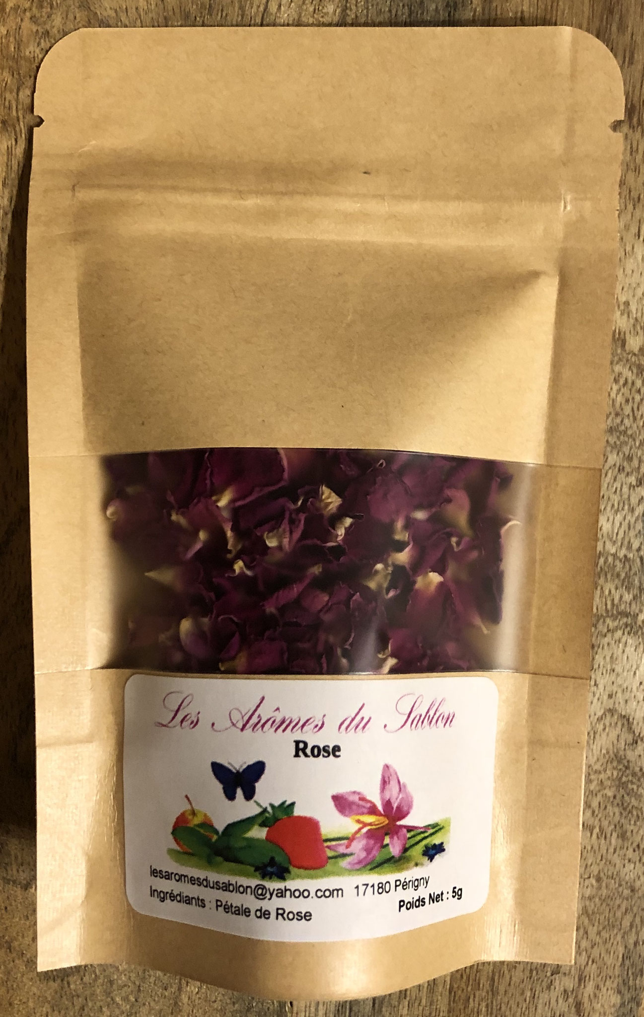 Sachet de pétales de Rose