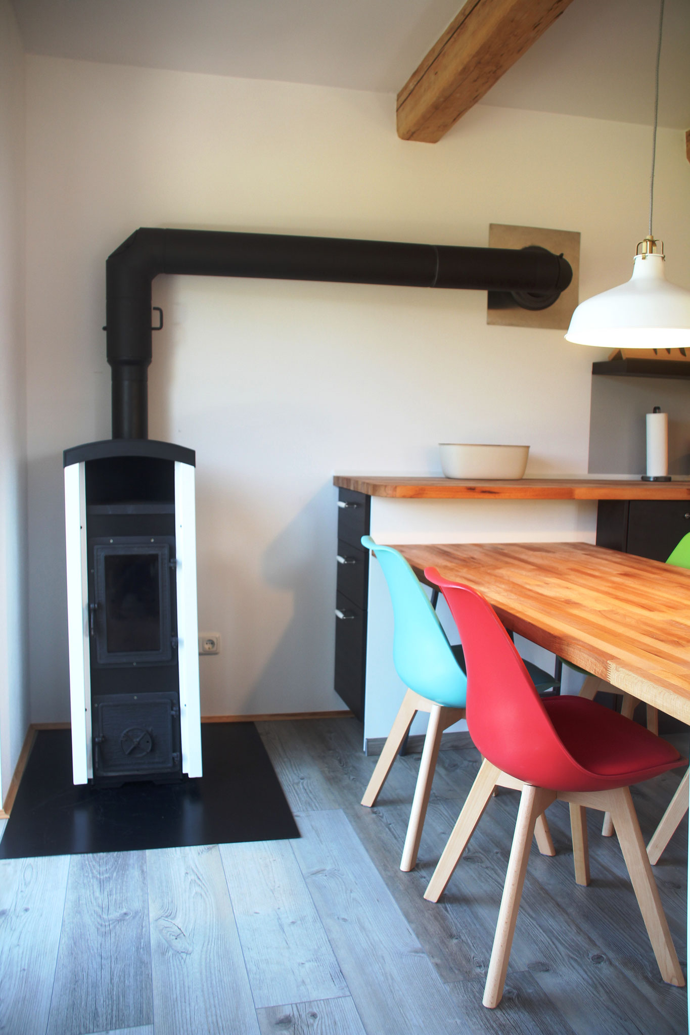 Kamin inkl. Holzflatrate ©KnallerbsenHof