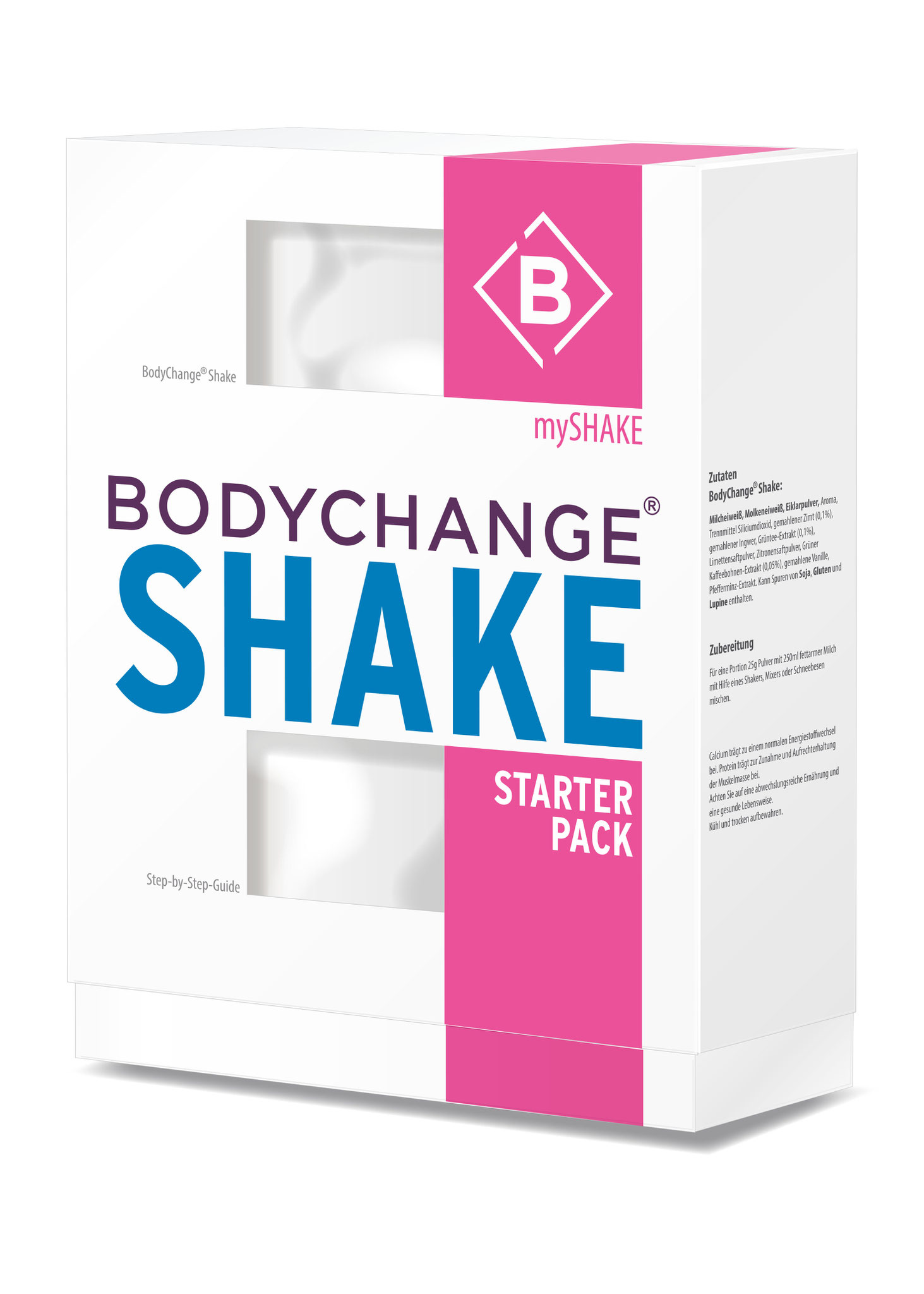 BodyChange_Designentwiclung Packaging Gesamtsortiment