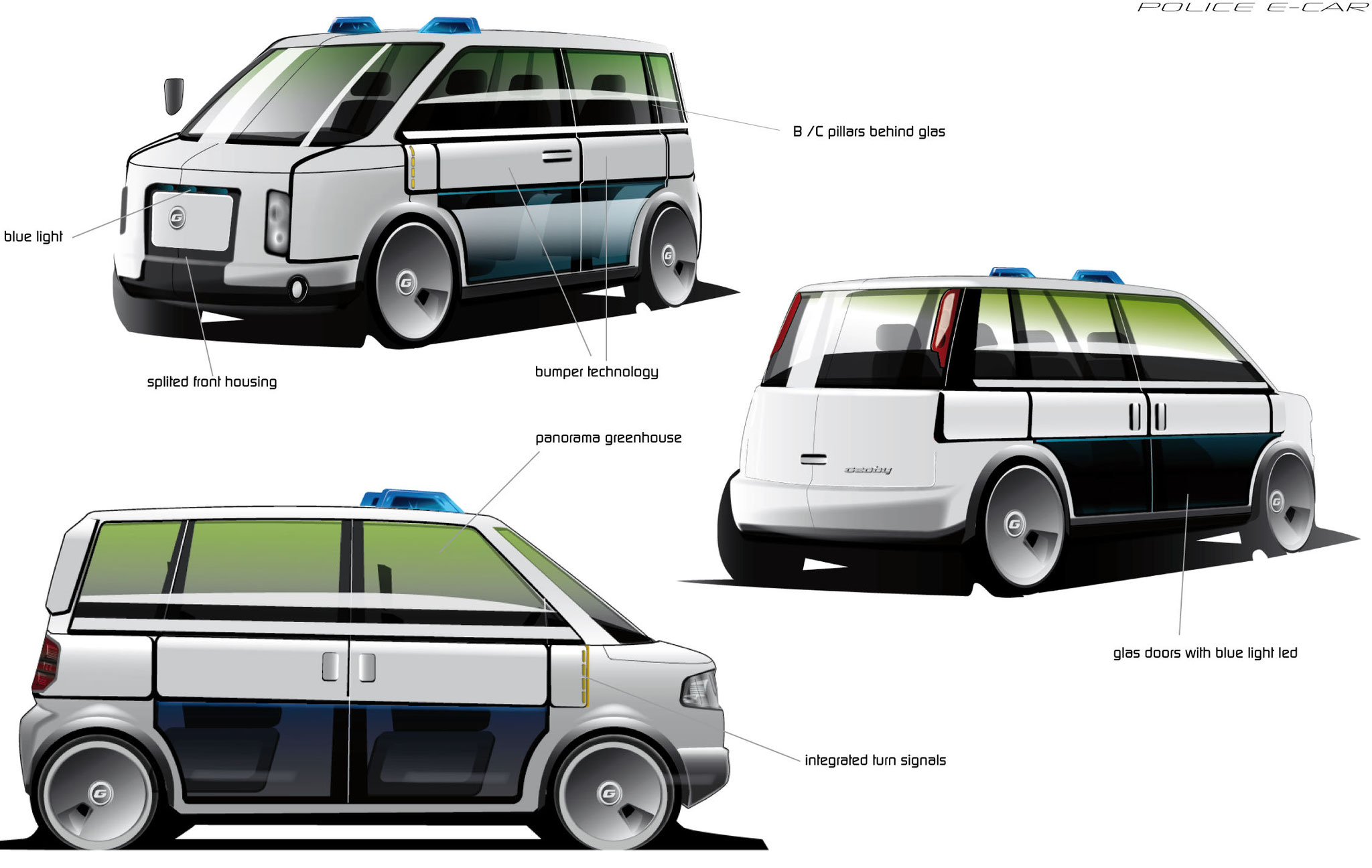 Geoby_Studie ePolice Car