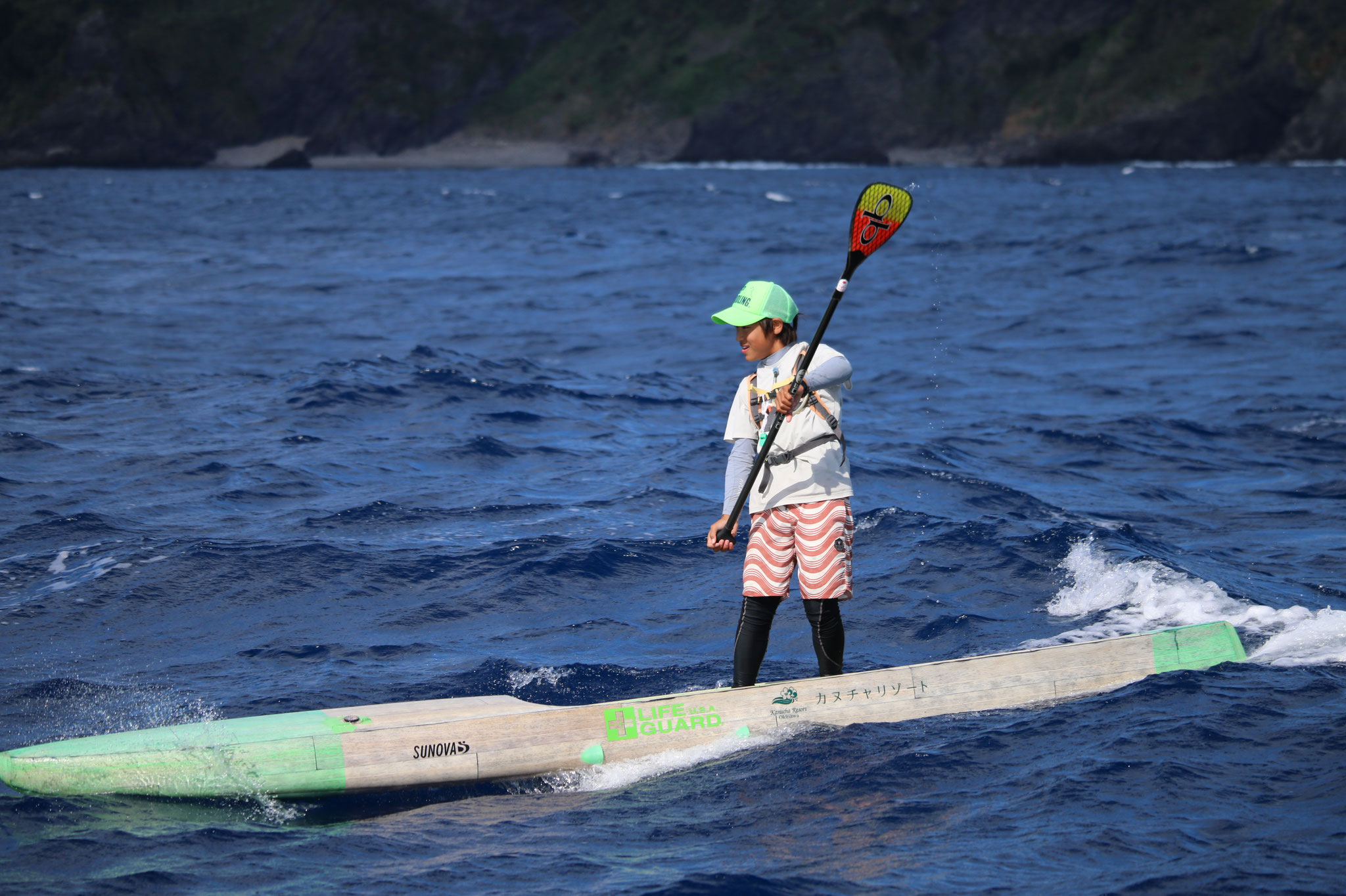 2018 EXPEDITION 20-day downwind island crossing from Amami-Okinawa (home in Nago-city) at 12 years old