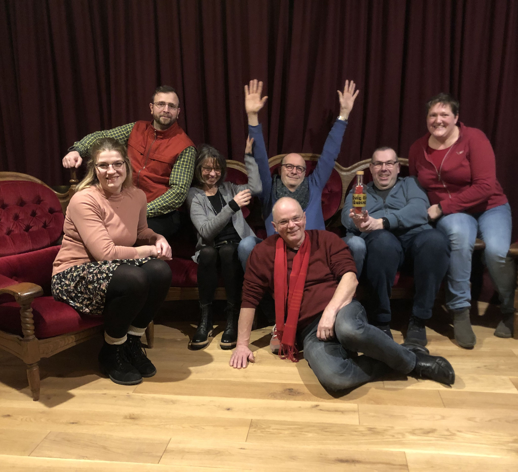 Gewinnerteam Kneipenquiz am 17.2.2023
