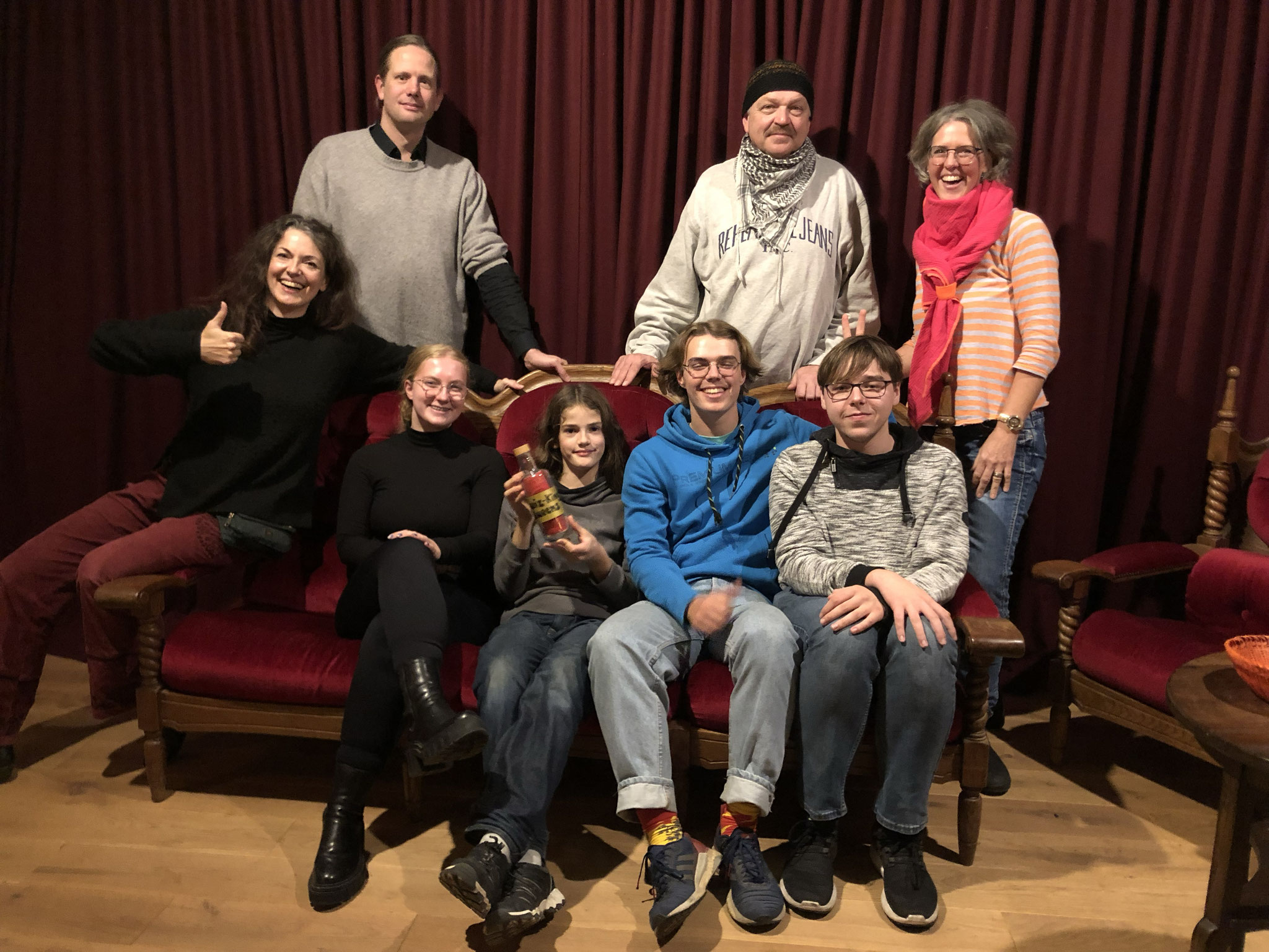 Gewinnerteam Kneipenquiz am 27.10.23