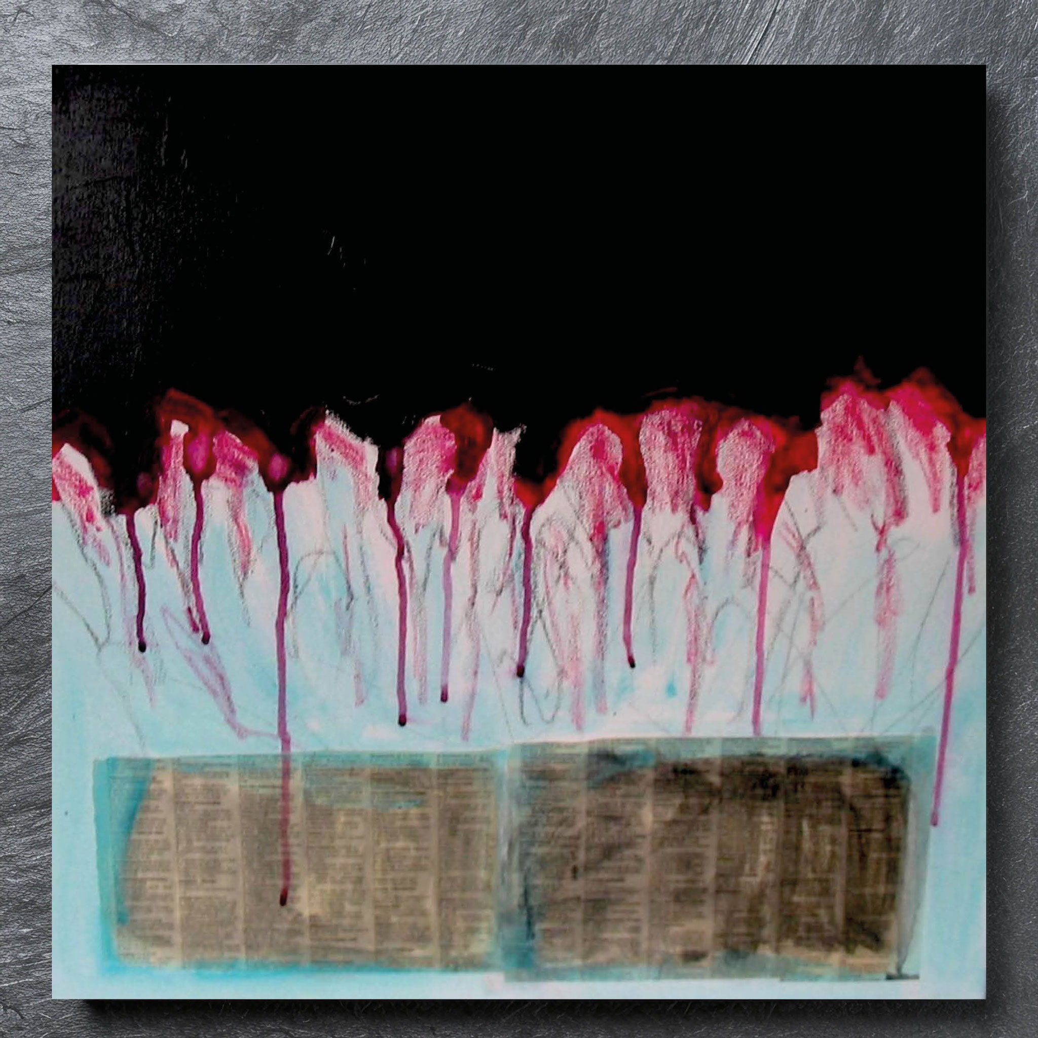 Was bleibt [1] 50x50 cm | Leinwand