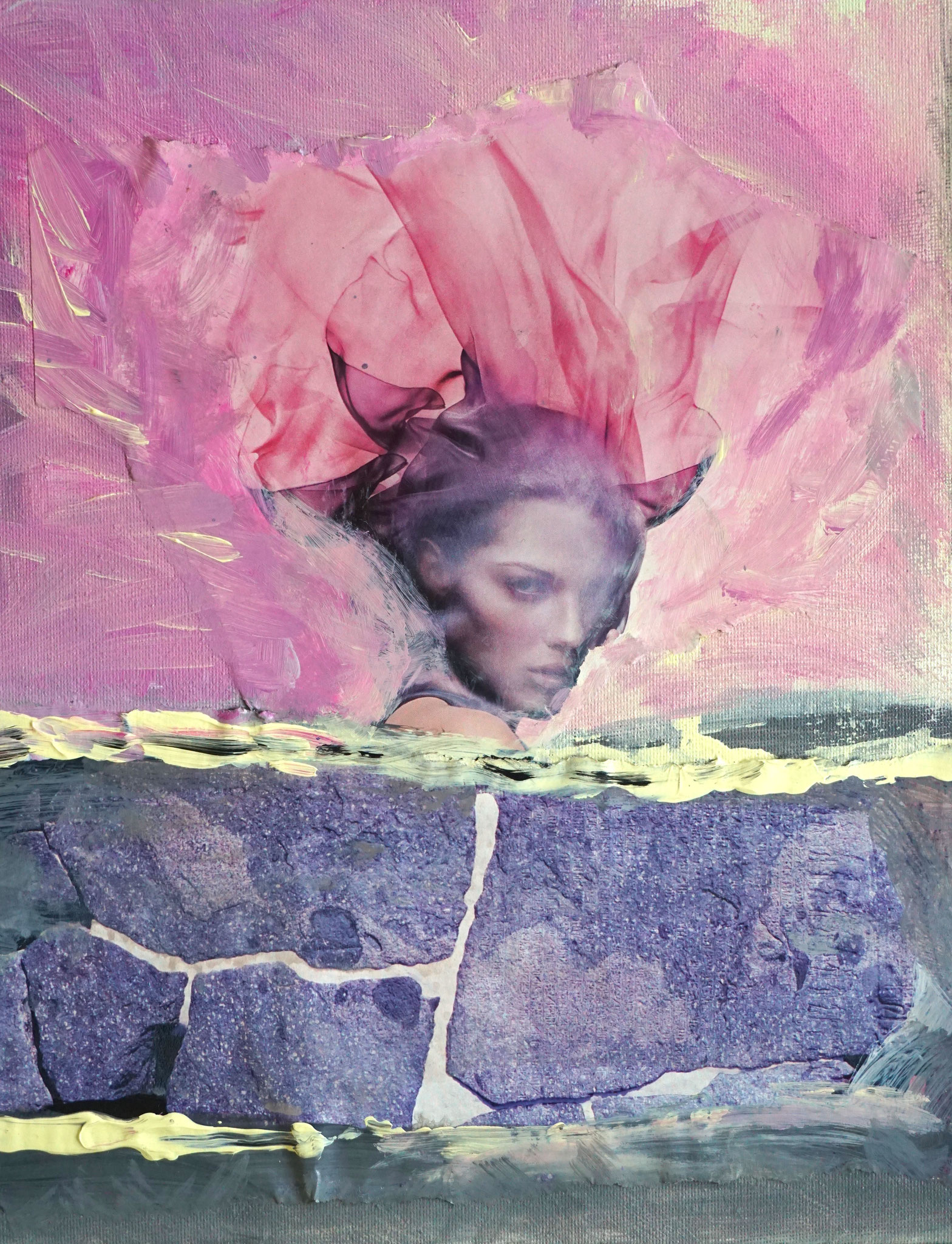 Mystic Woman [3] 24x30 cm | Leinwand