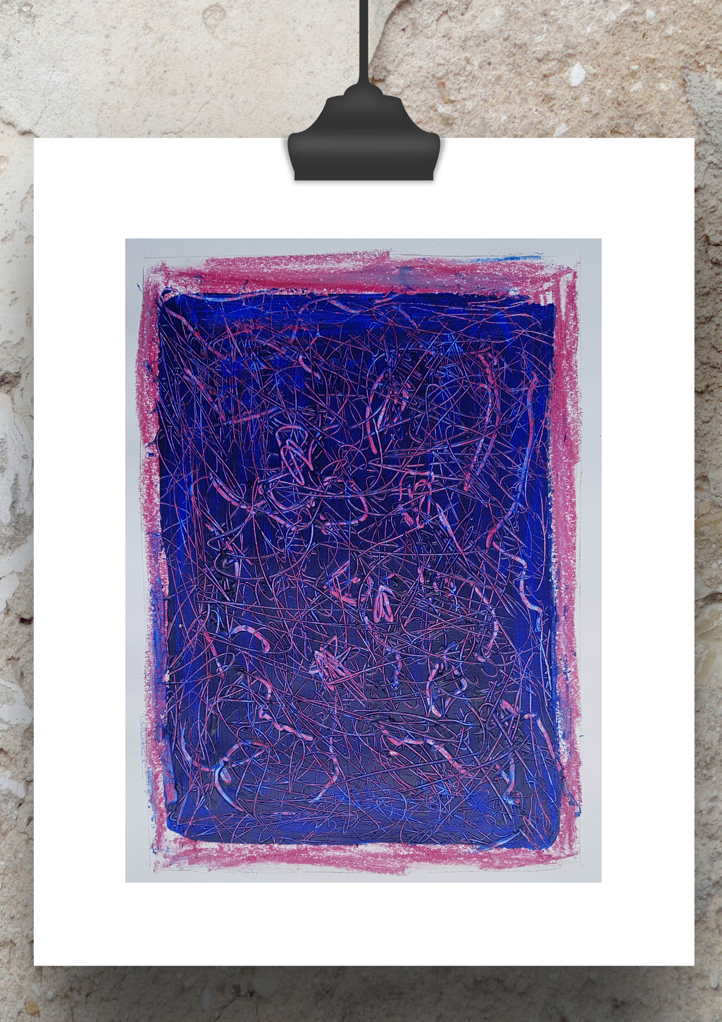 o.T.4 20x30 cm | Acryl auf Papier