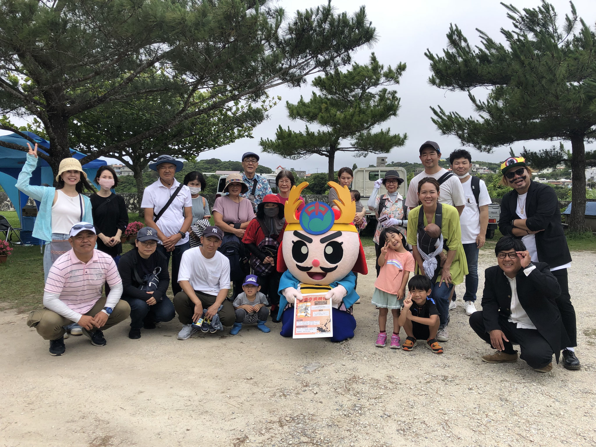 ごさまるくんも来てくれましたよ