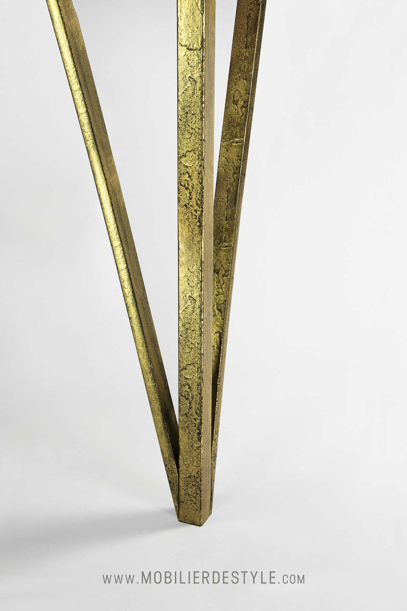 Finition 3 : Empire gold wax wrought iron