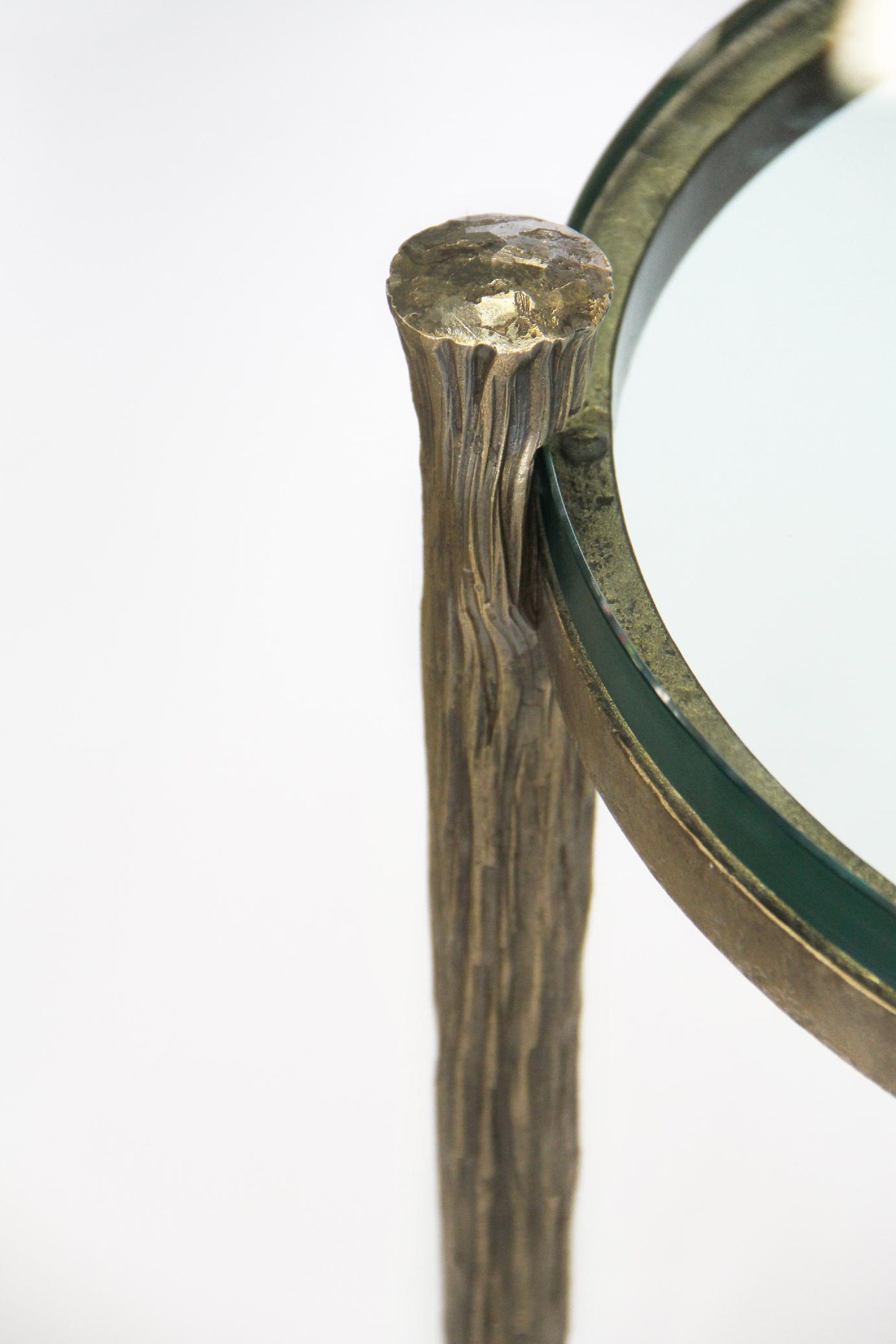 Finition 6 : Antique brushed wrought iron (écorce)