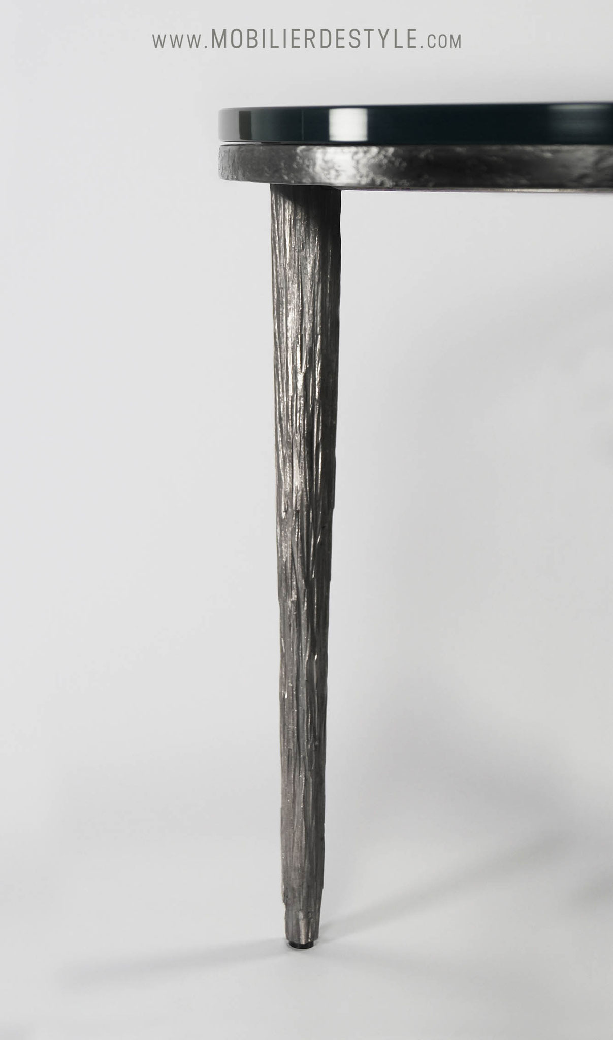 Finish 5 : Brushed wrought iron ( écorce ) 