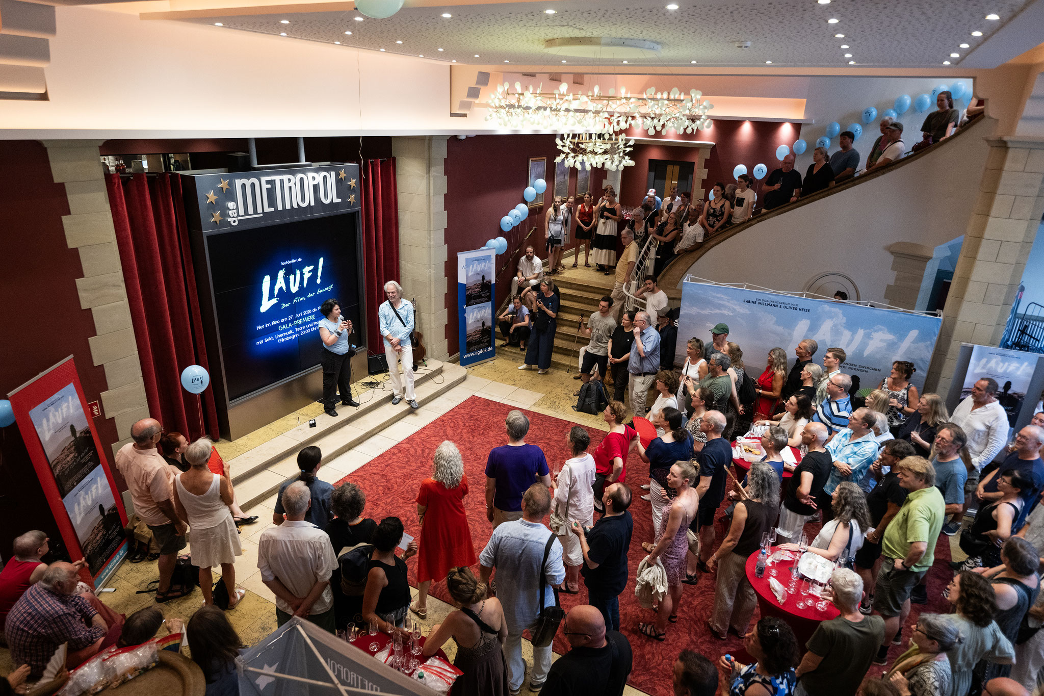 Foto von Reiner Pfisterer, Premiere LAUF!