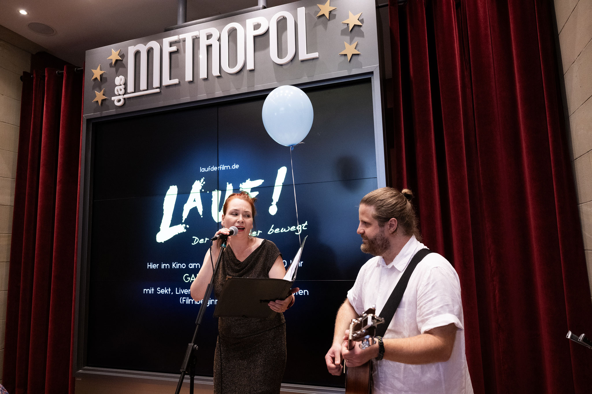 Foto von Reiner Pfisterer, Premiere LAUF!