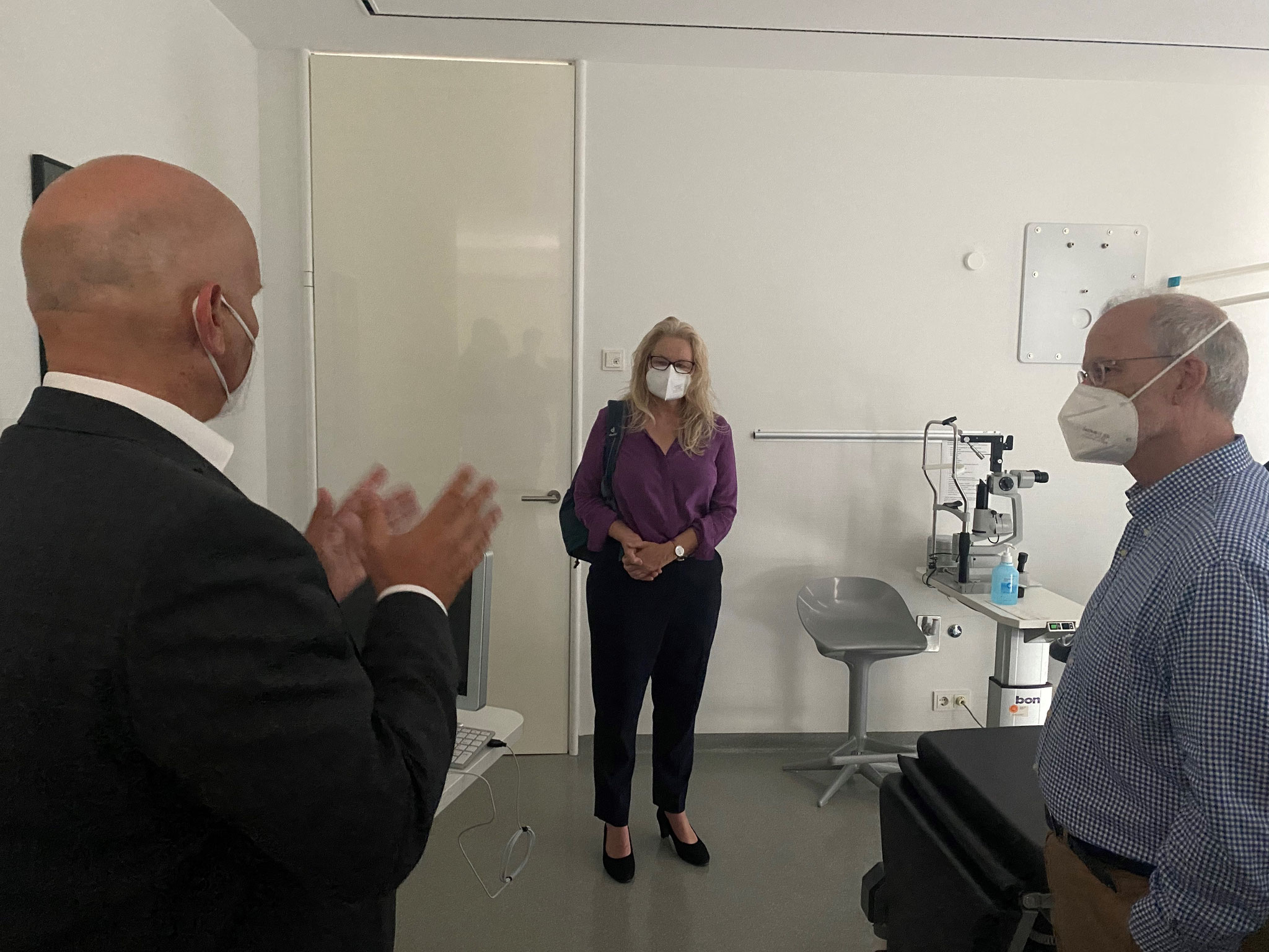 MVZ-Besichtigung mit Frau Dr. Kappert-Gonther, MdB, 2021