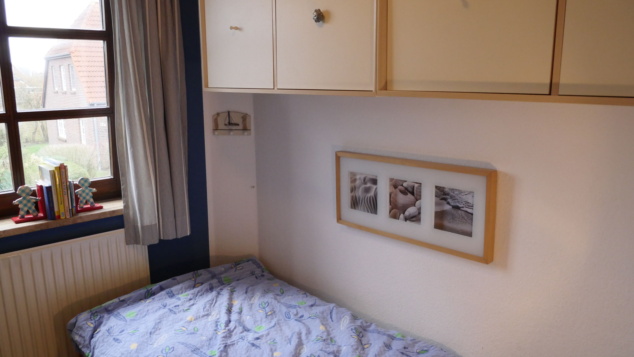 Zweites Schlafzimmer mit 2 Betten auch mit Morgensonne!