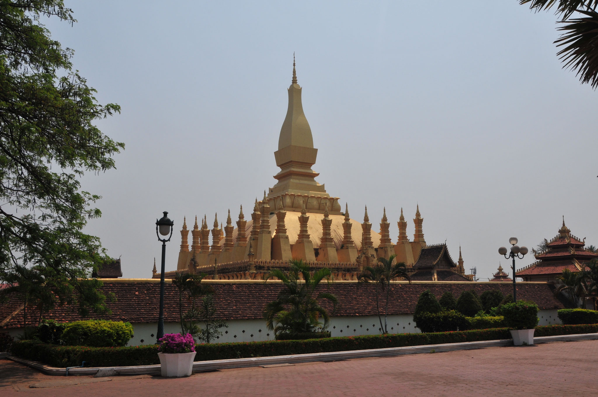 Pha That Luang - die grosse heilige Stupa