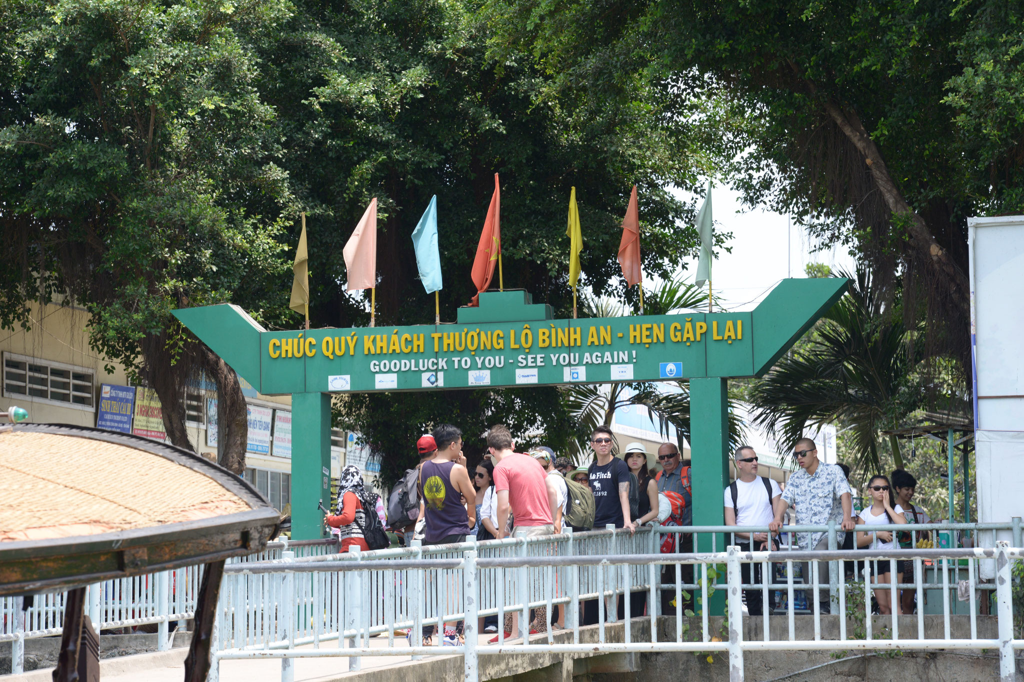 Bootsausflug auf dem Mekong