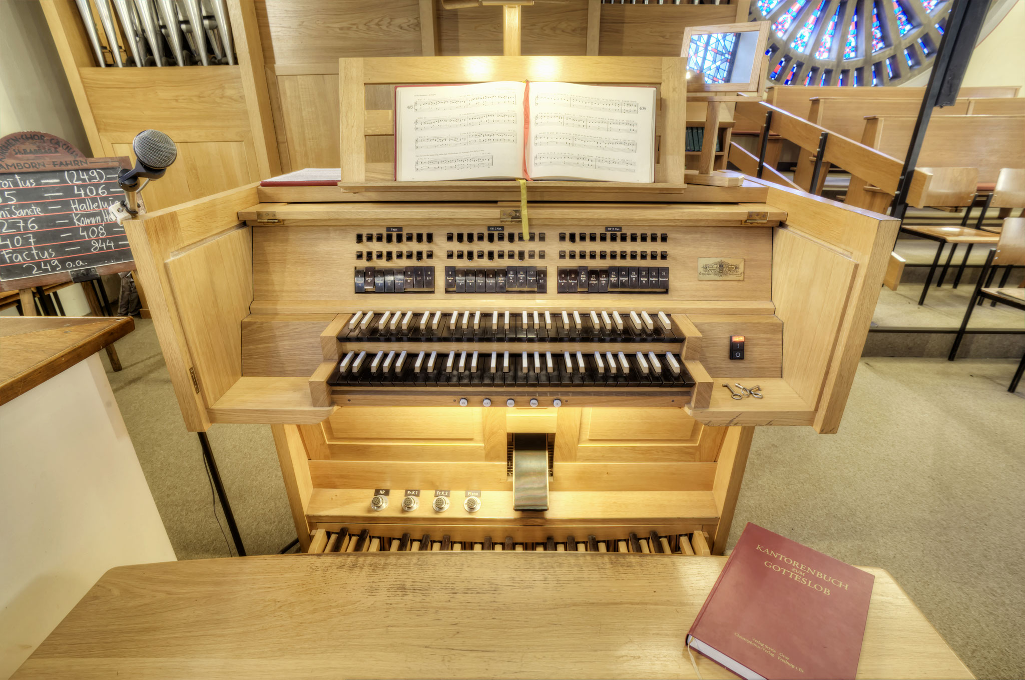 Die Orgel - Kirchort St. Barbara