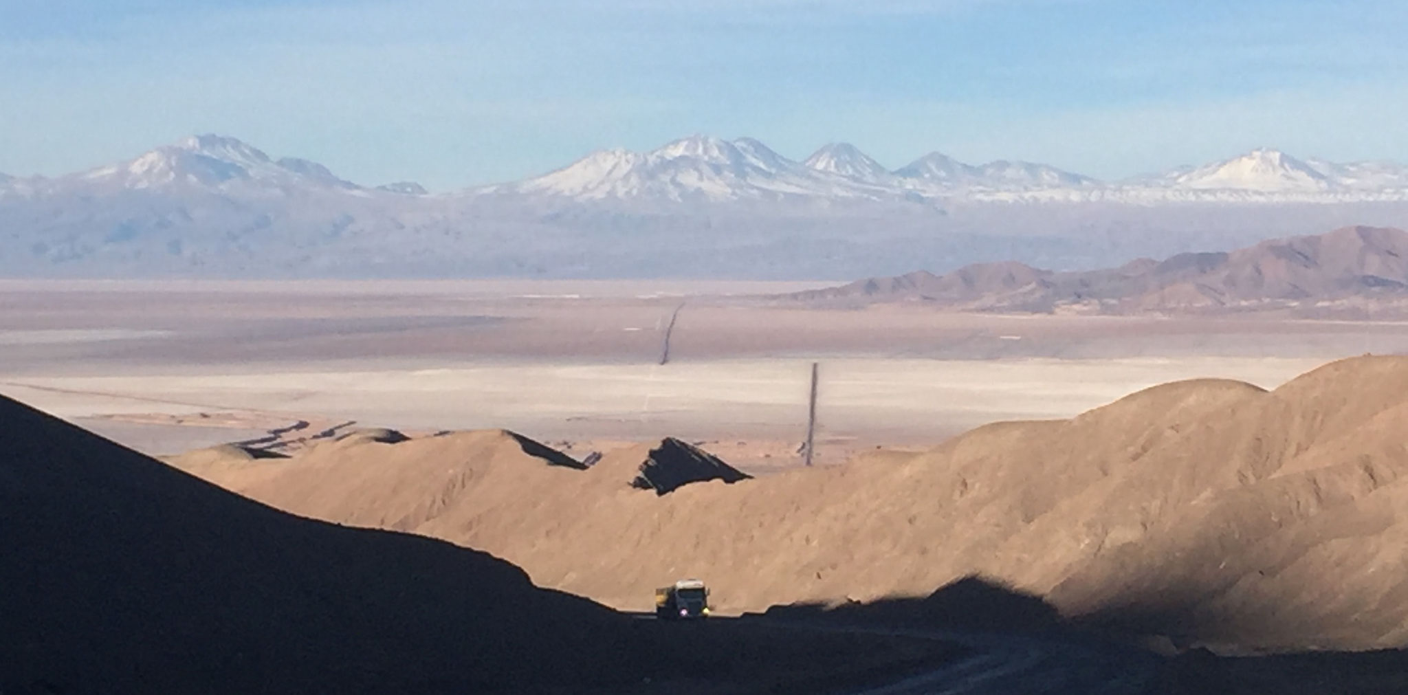 Sicht auf den Salar de Atacama