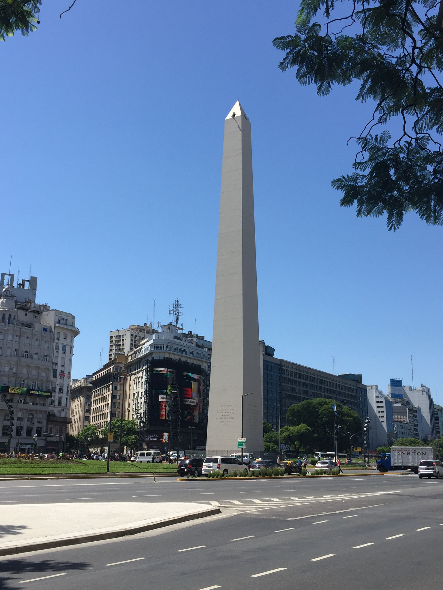 Obelisk an der Julio 14