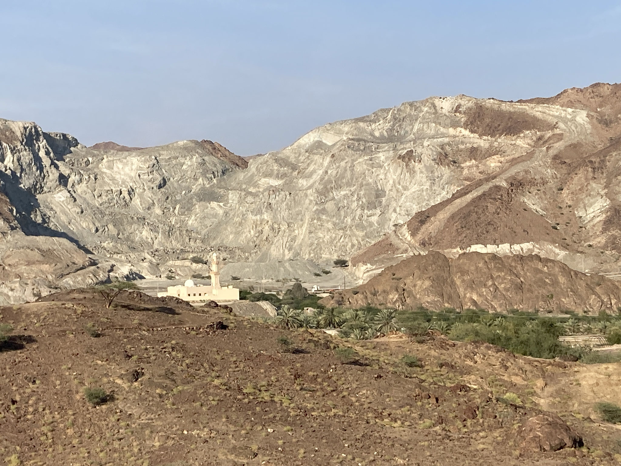 Berge werden abgebaut