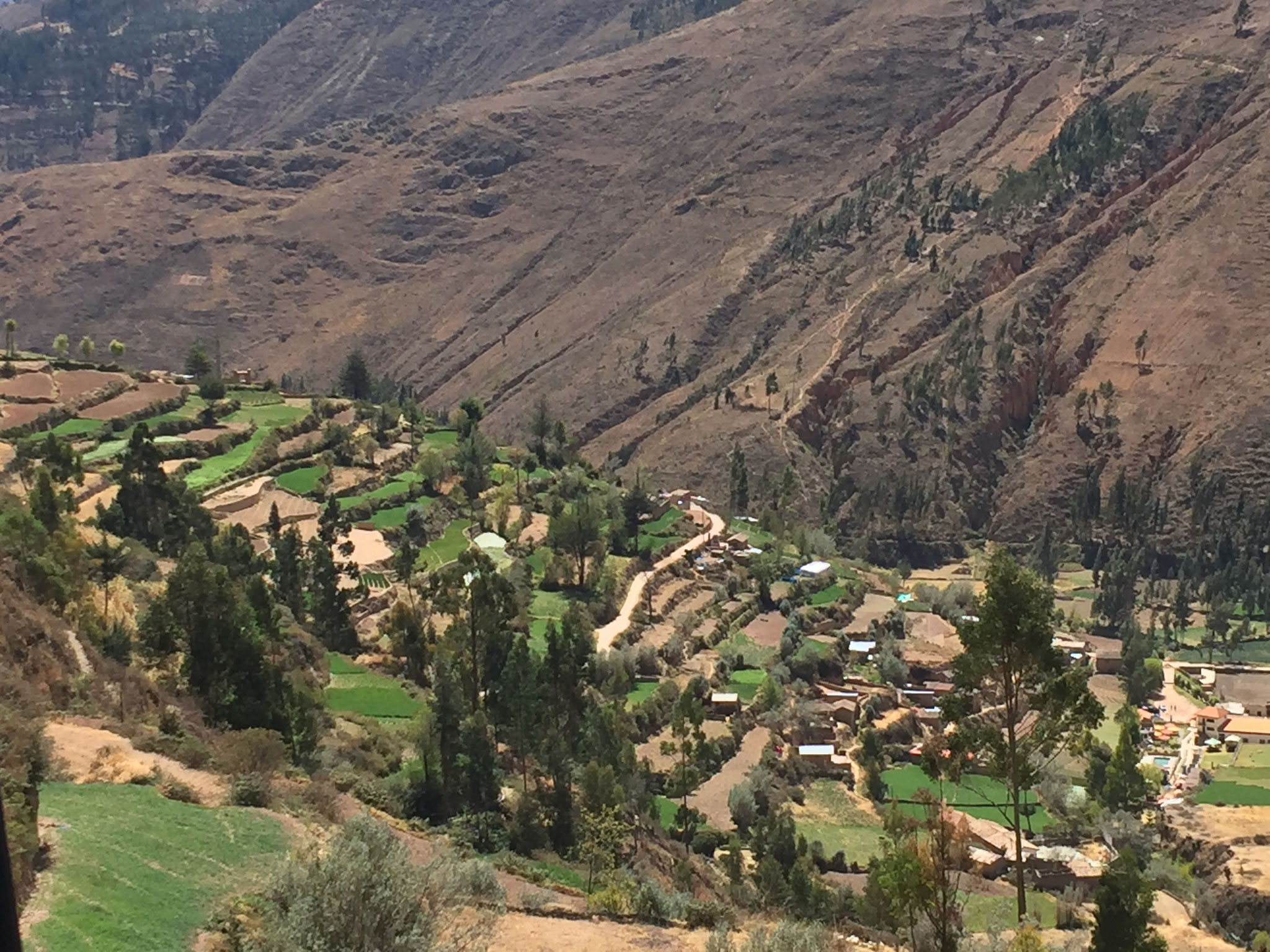 Fruchtbares Tal in Tarma 