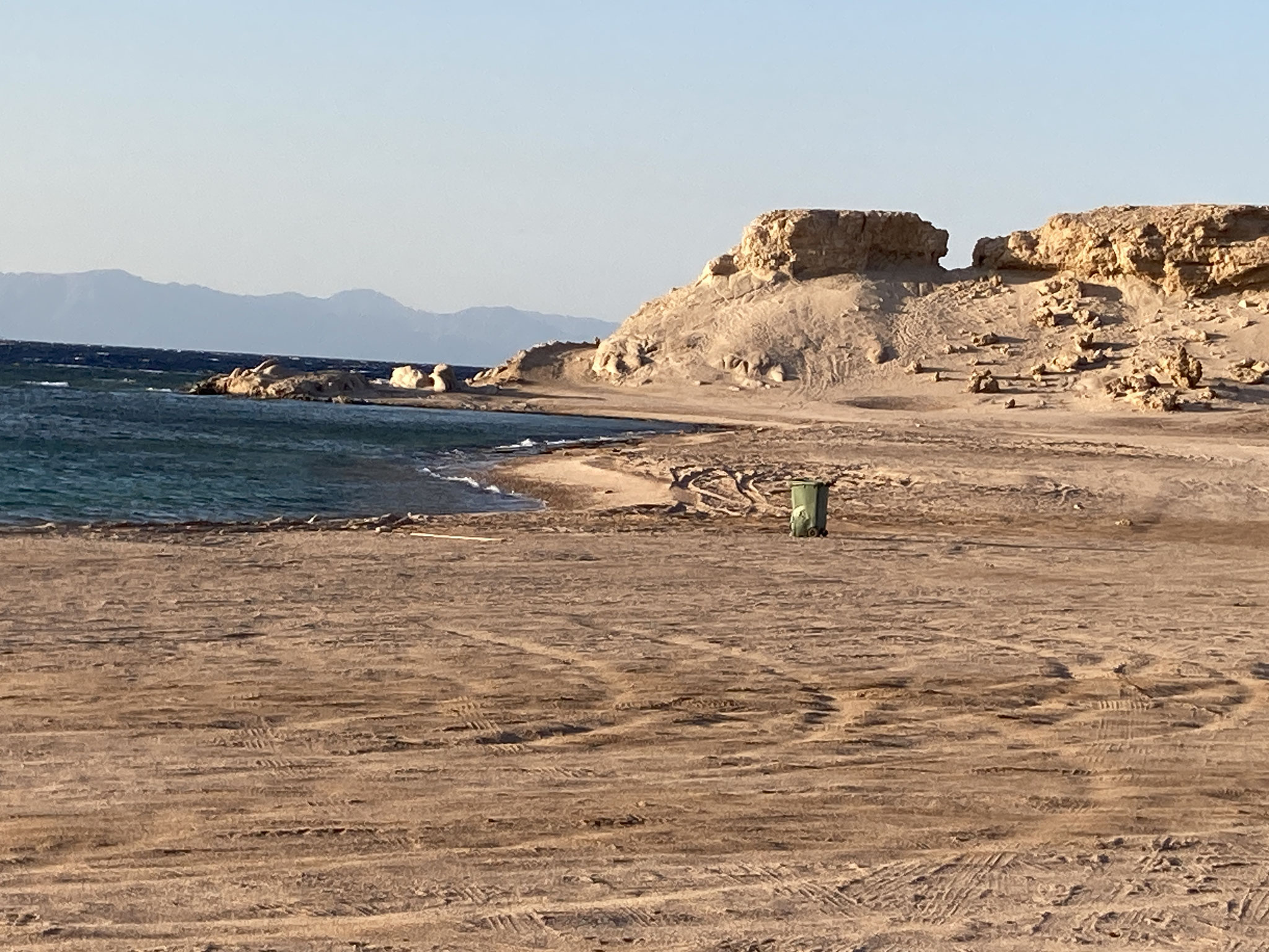 wunderschöner Strand aber Sturmböen