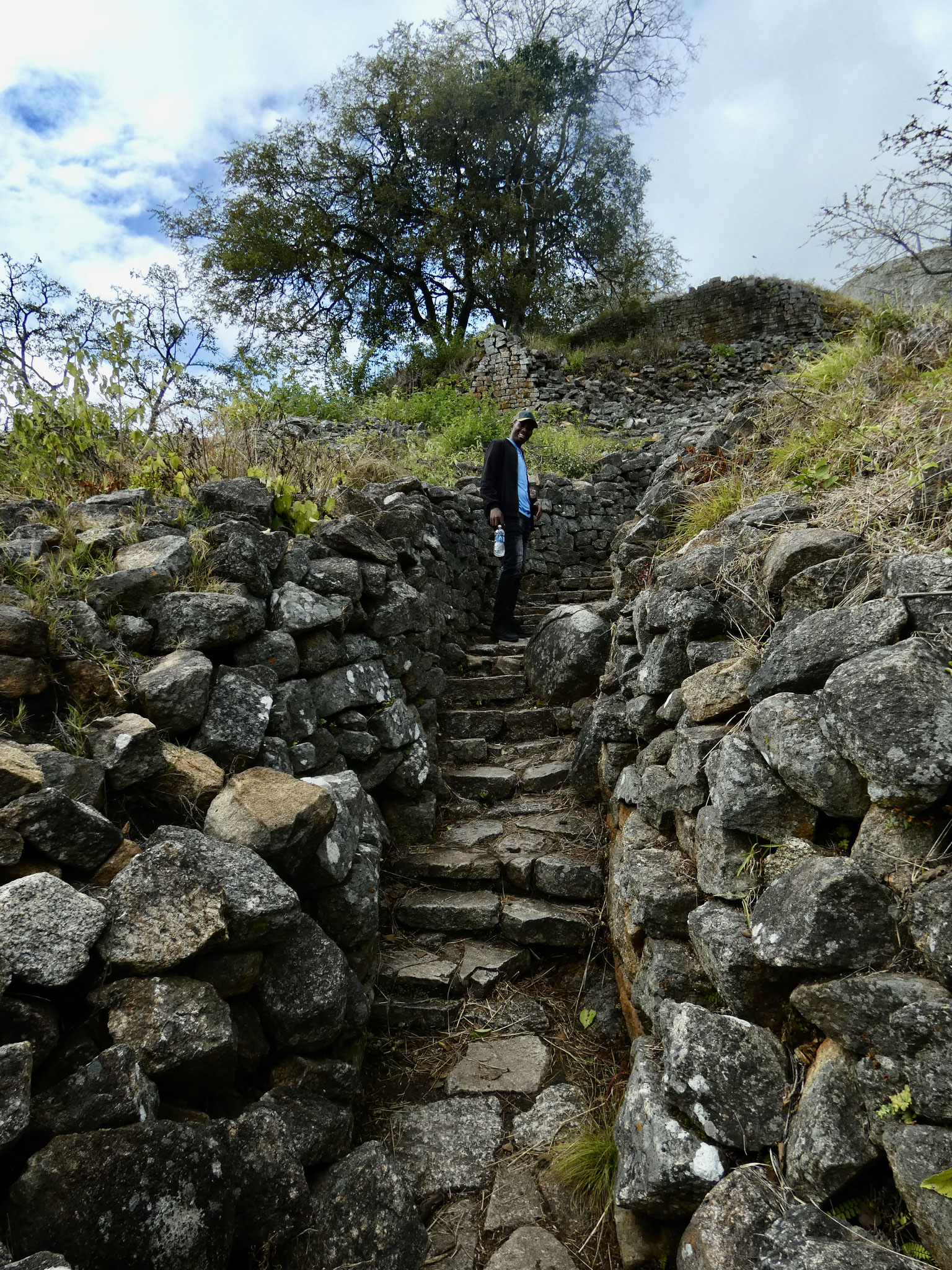 Touristenaufstieg