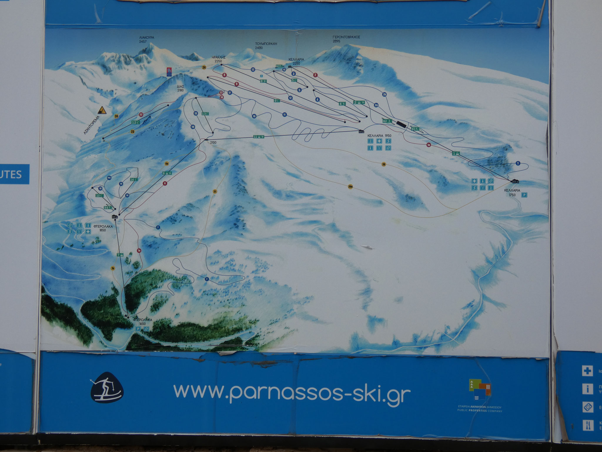 Skigebiet Parnass