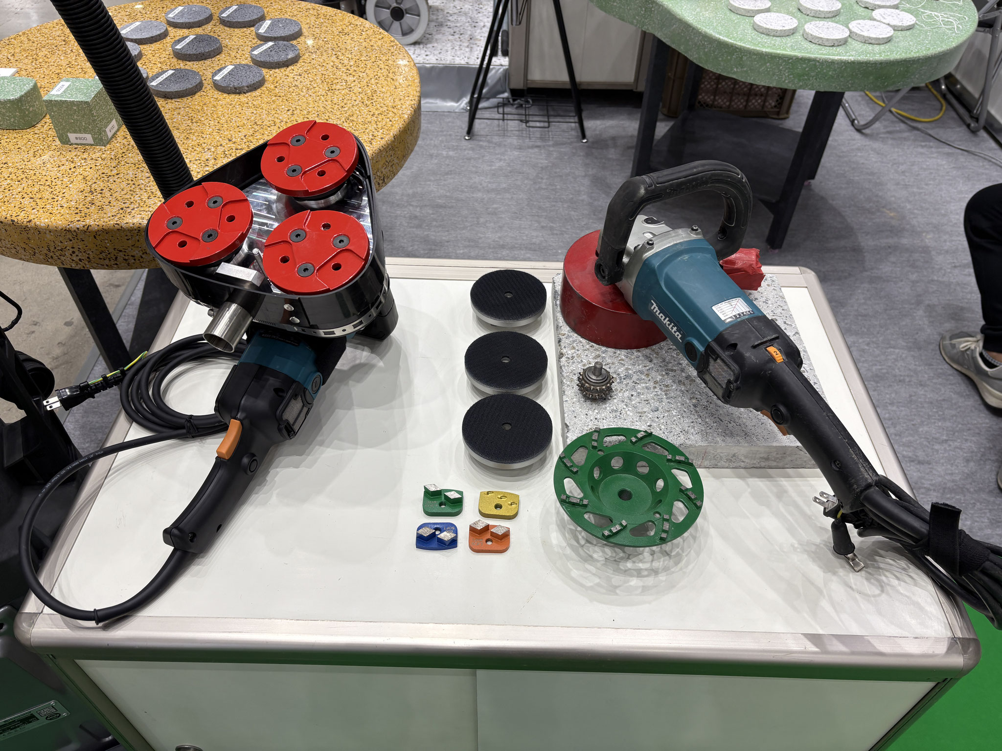 Ebisuyxさま専用 塗材研削ツール＆ポリッシュコンクリート用ダイヤモンド工具 - 床面