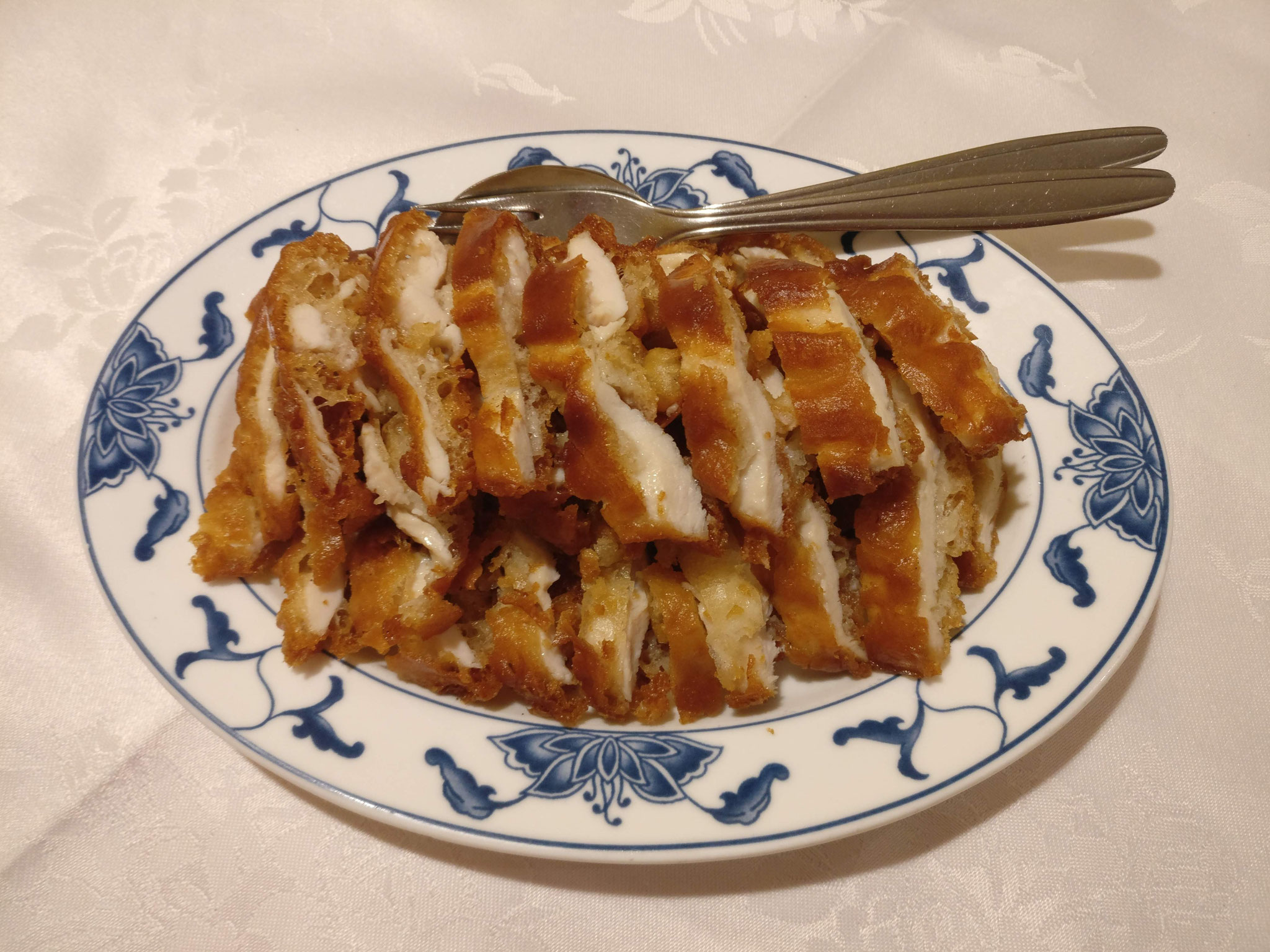 Knuspriges Hühnerfleisch