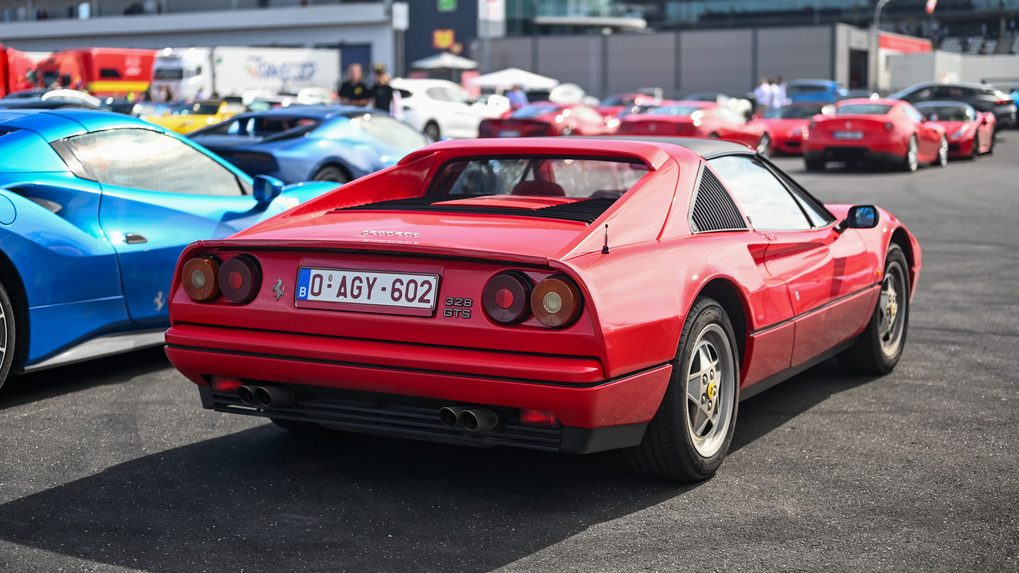 Ferrari 328 GTS - 0AGY602 (BEL)