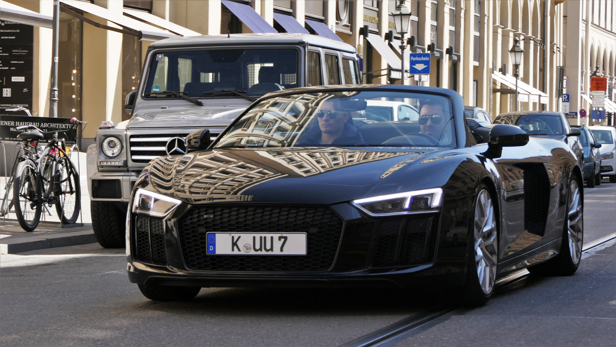 Audi R8 V10 Spyder - K-UU7