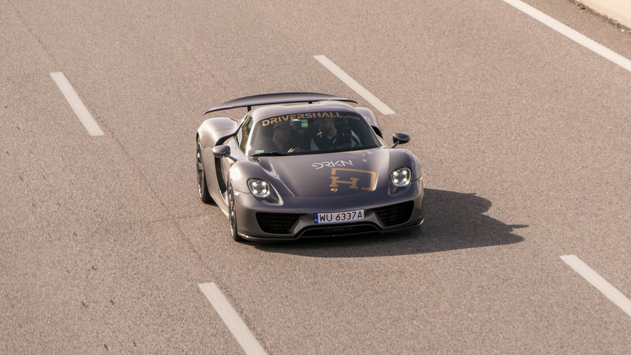 Porsche 918 Spyder - WU3667A (POL)