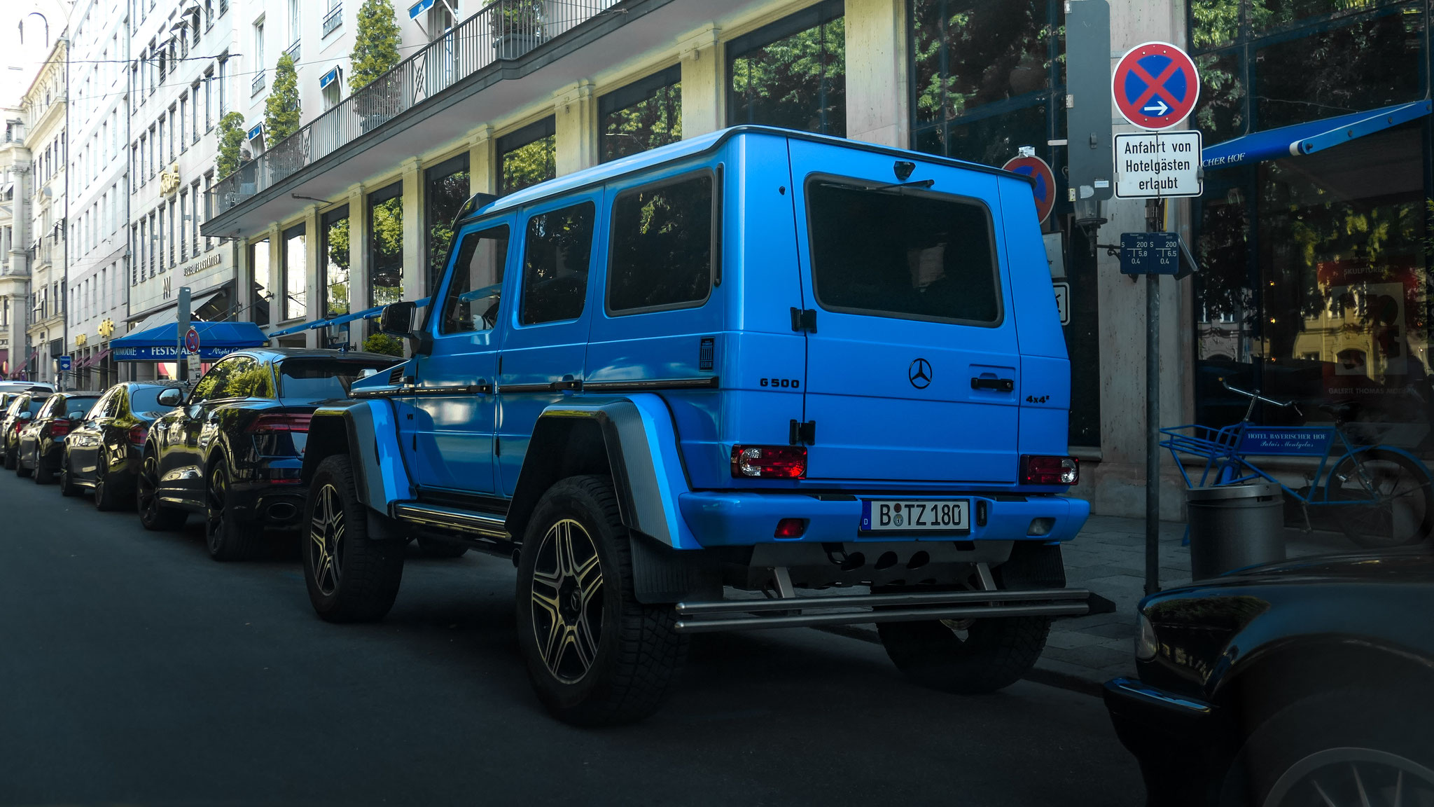 Mercedes G500 4x4² - B-TZ180