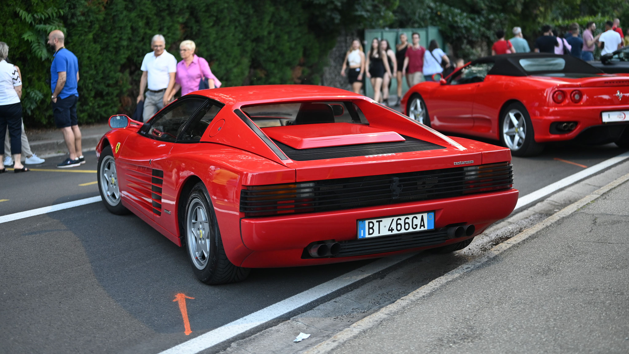 Ferrari testarossa - BT466GA (ITA)