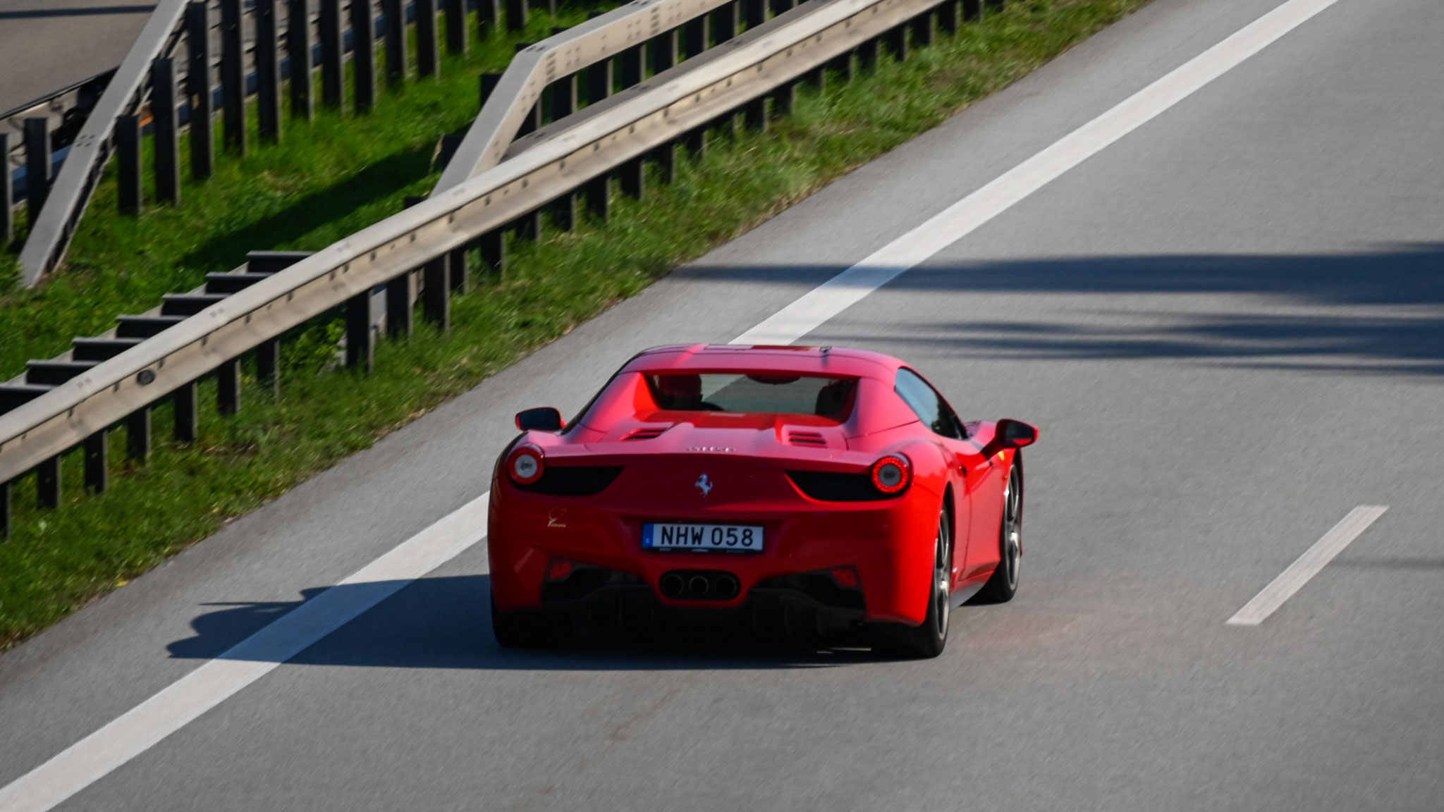 Ferrari 458 Spider - NHW058 (SWE)