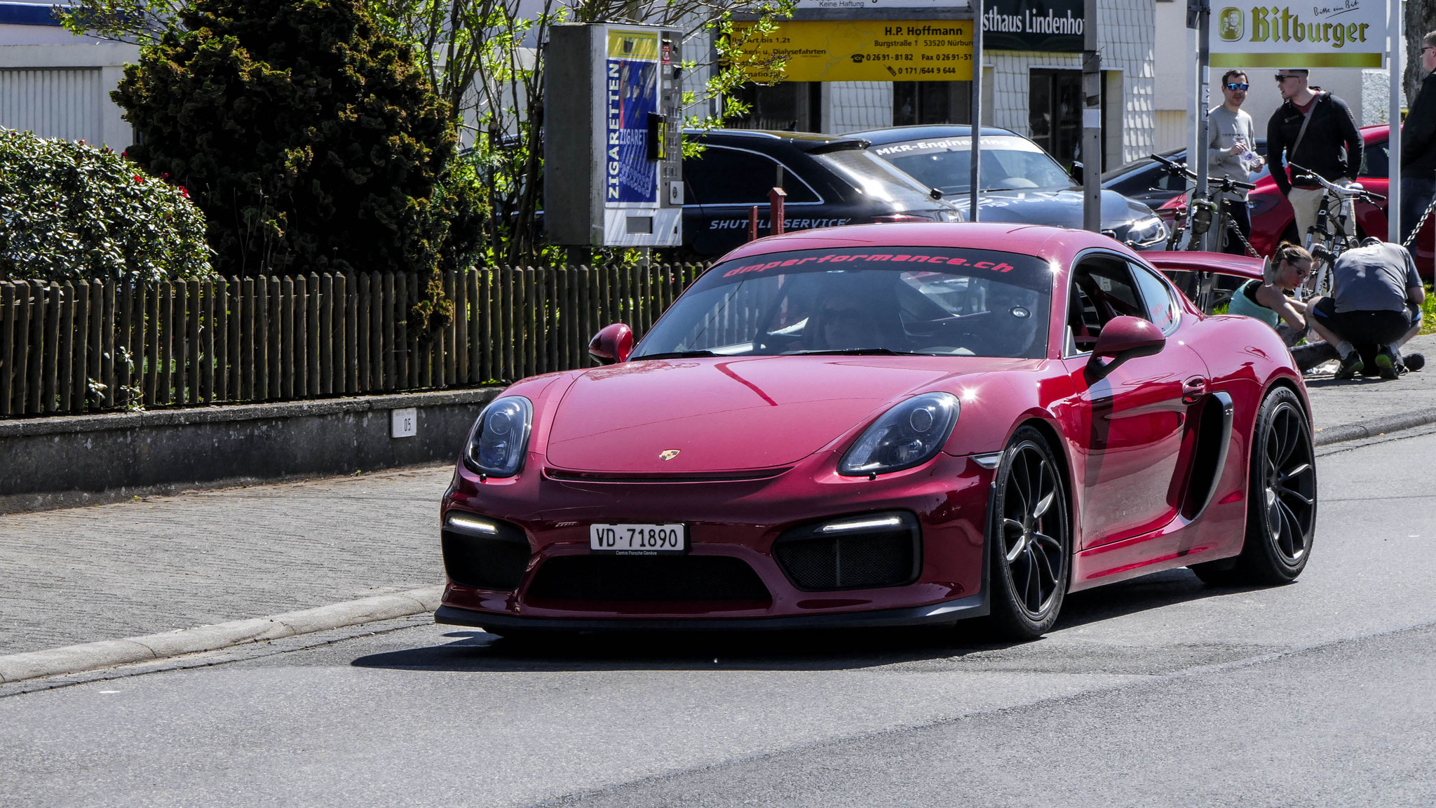 Porsche Cayman GT4 - VD71890 (CH)