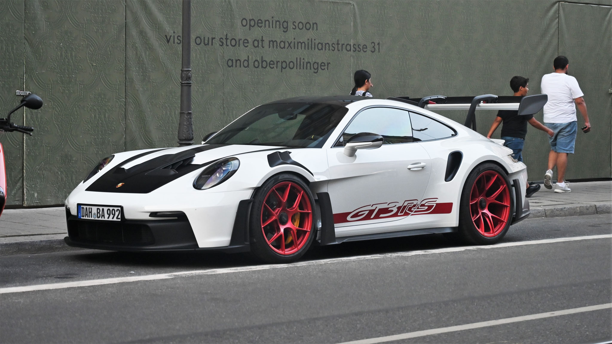 Porsche 992 GT3 RS - DAH-BA992