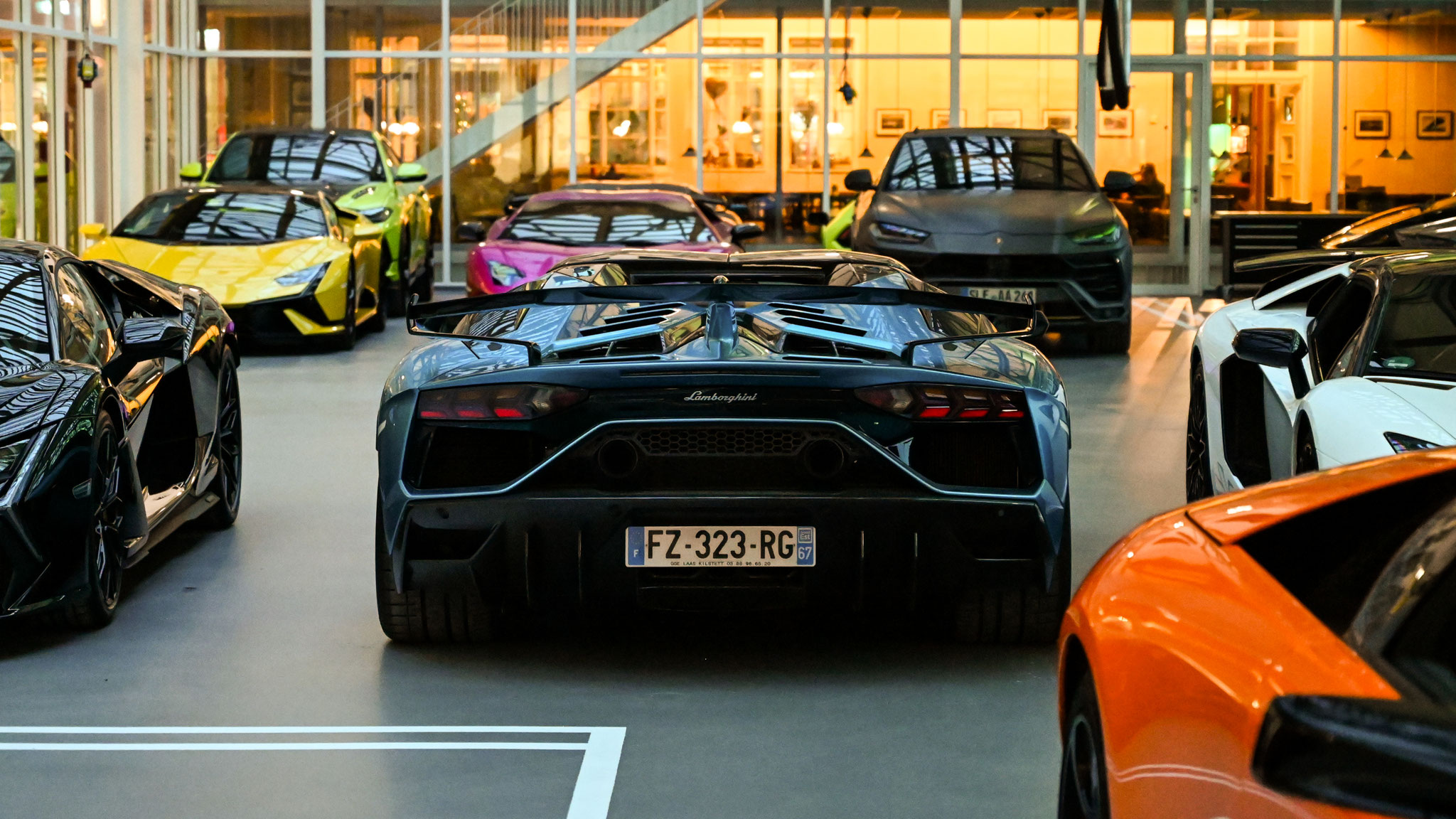 Lamborghini Aventador LP770 SVJ Roadster - FZ323RG-67 (FRA)