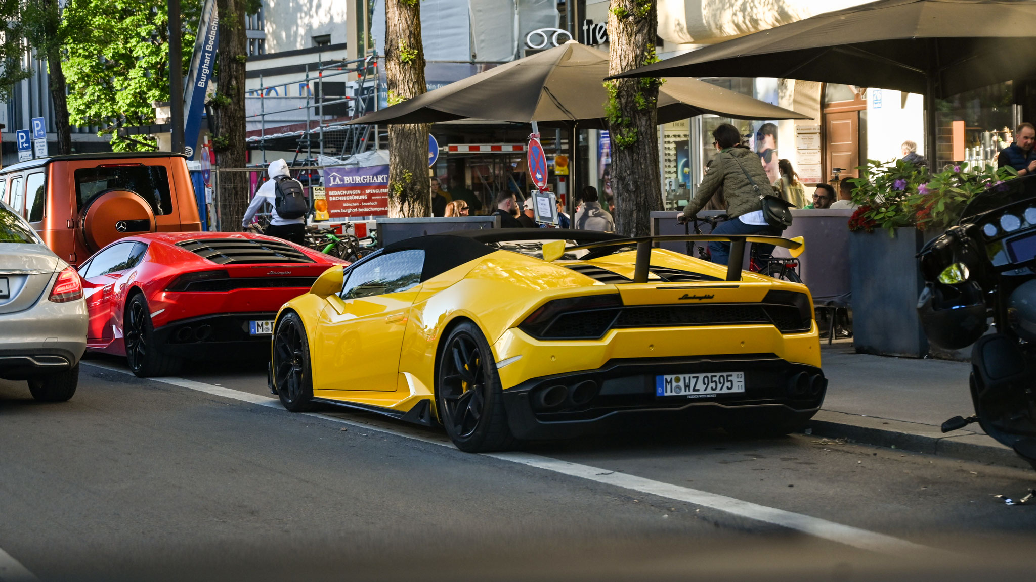Lamborghini Huracan Spyder - M-WZ9595
