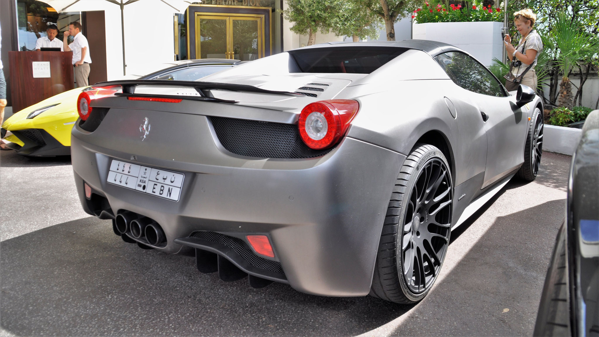 Ferrari 458 Spider - 444EBN (KSA)