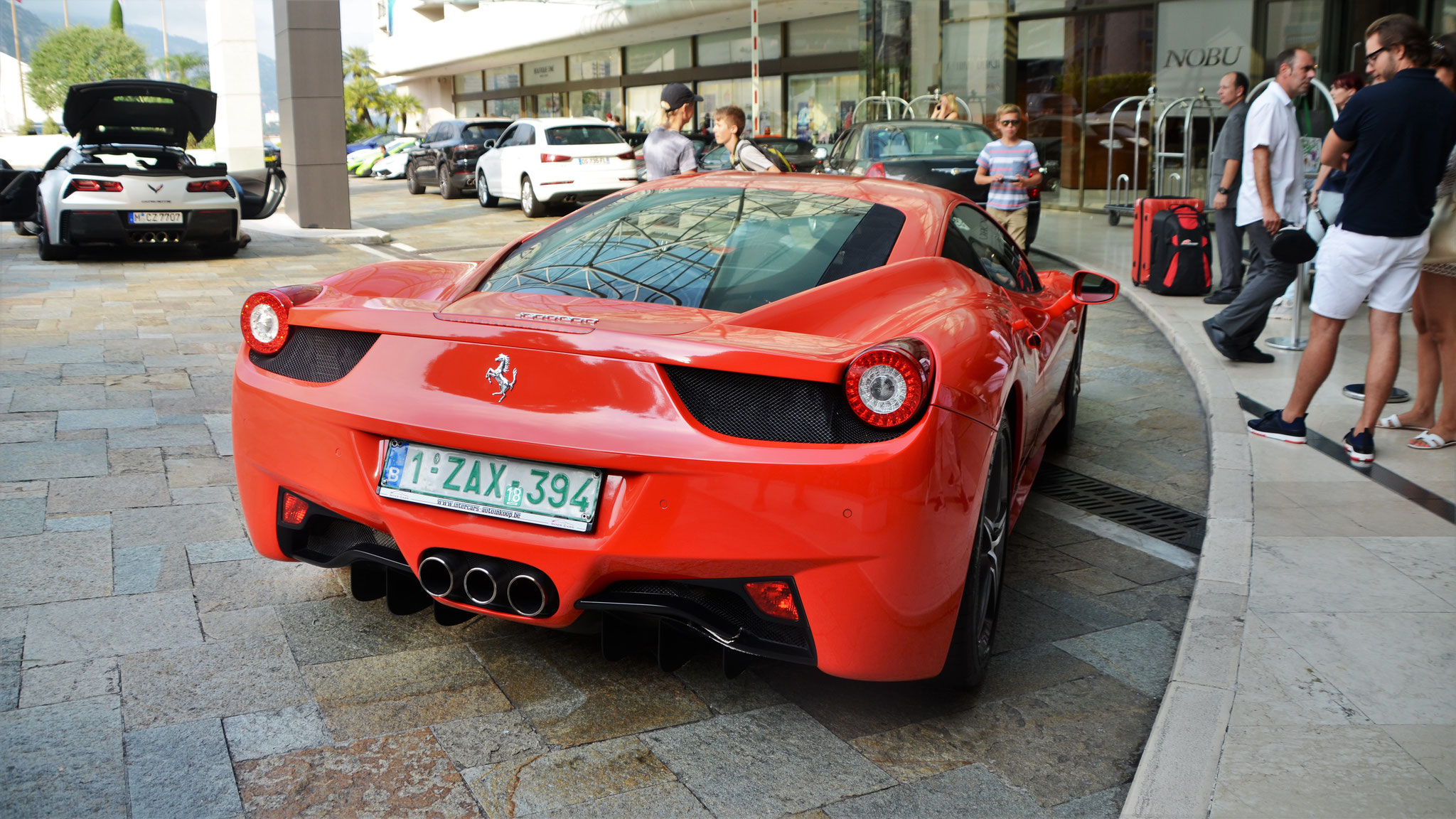 Ferrari 458 Italia - 1ZAX394 (BEL)