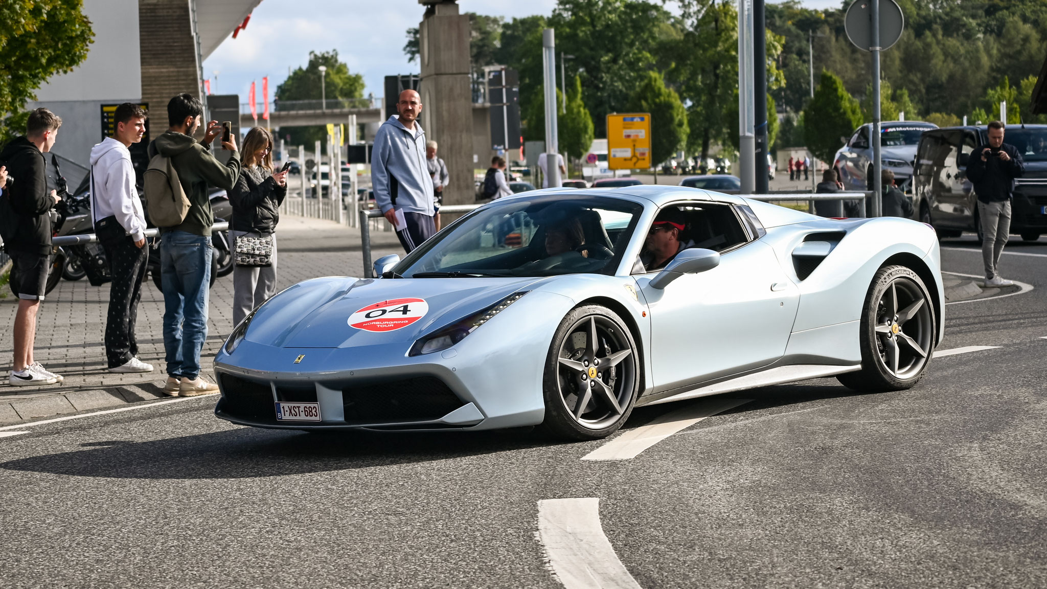 Ferrari 488 Spider - 1XST683 (BEL)