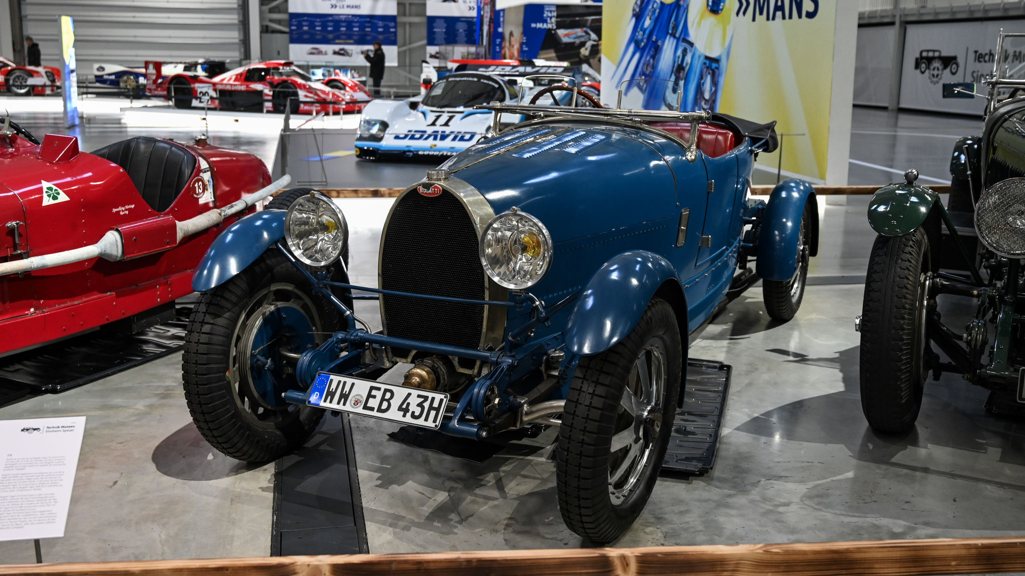 Bugatti Type 43 Grand Sport - WW-EB43H