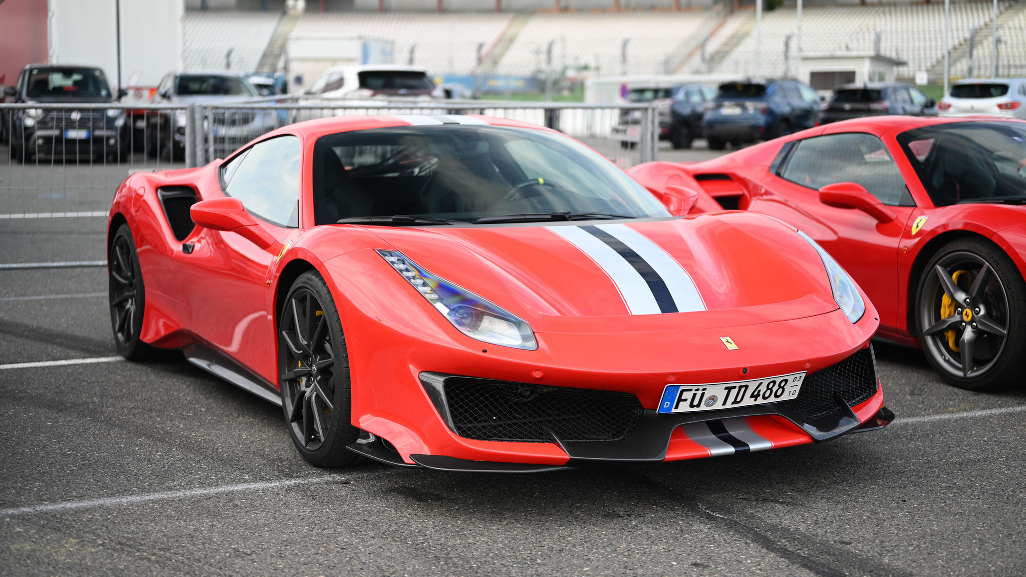 Ferrari 488 Pista - FÜ-TD488