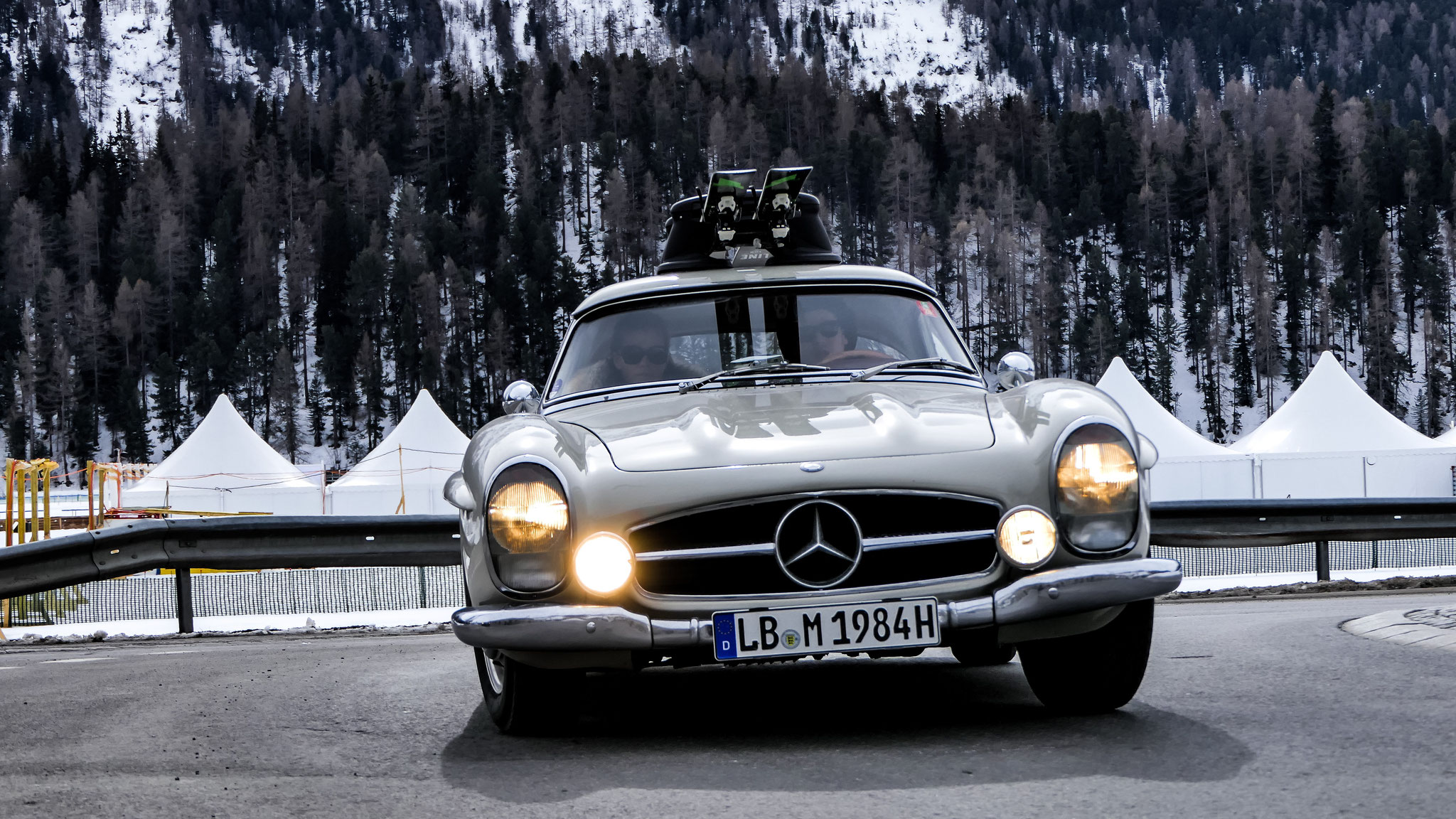 Mercedes 300SL Roadster Hardtop - LB-M1984H